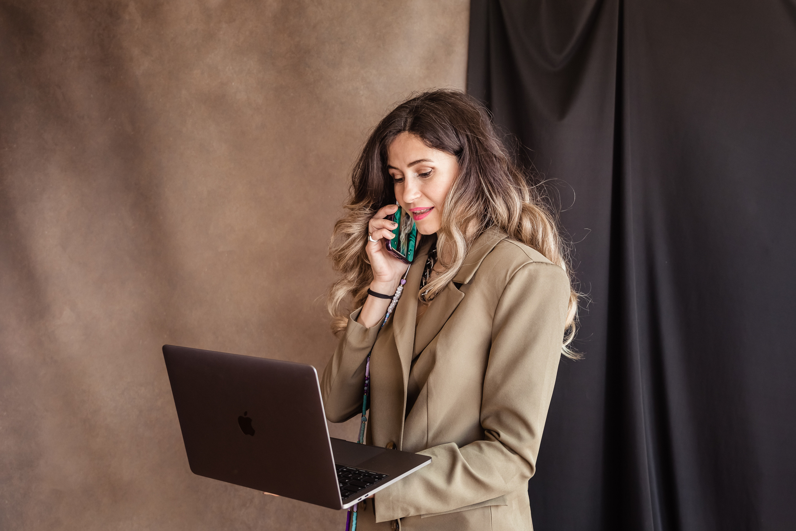 Content photo session for Irina and Hanife. Studio