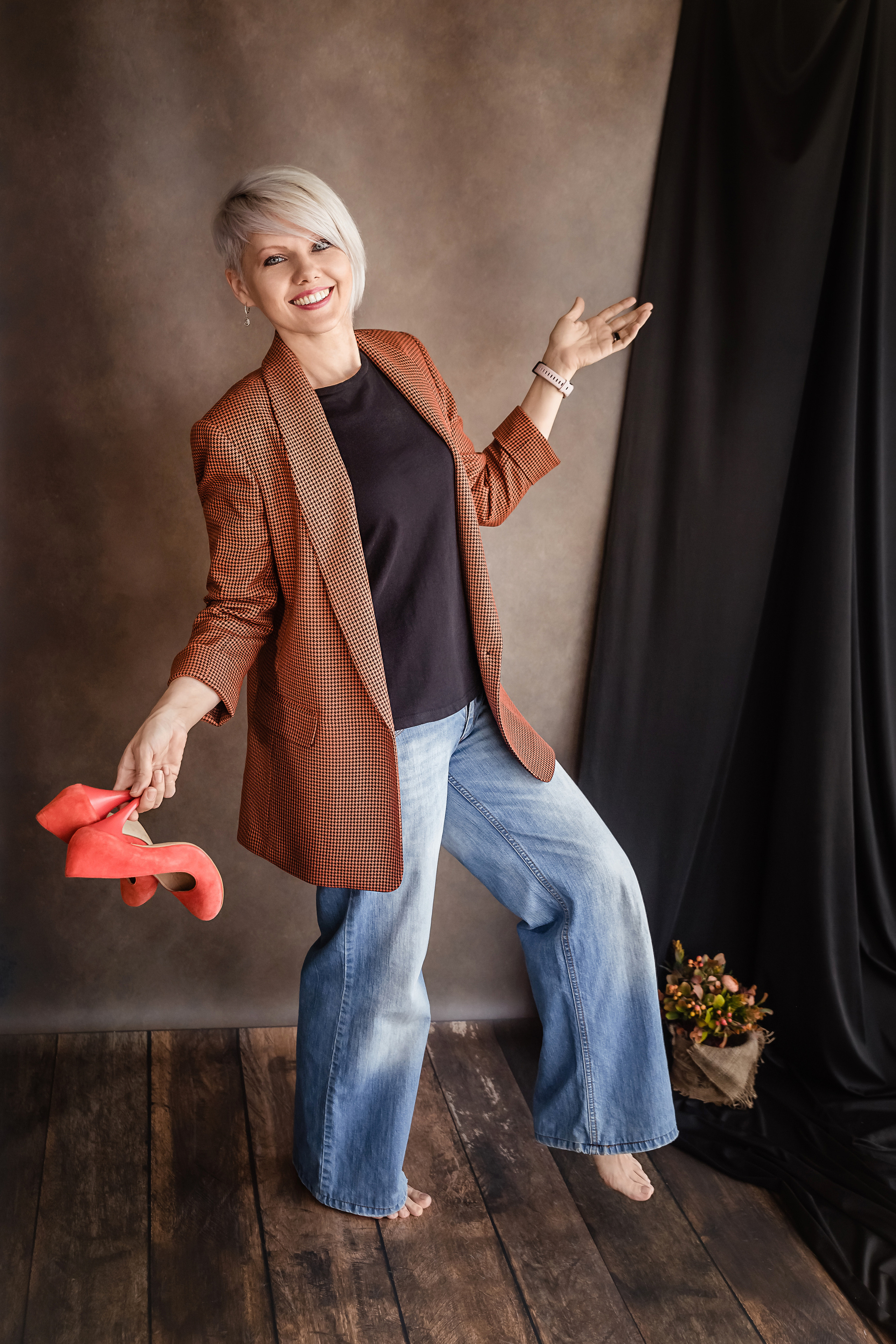 Content photo session for Irina and Hanife. Studio