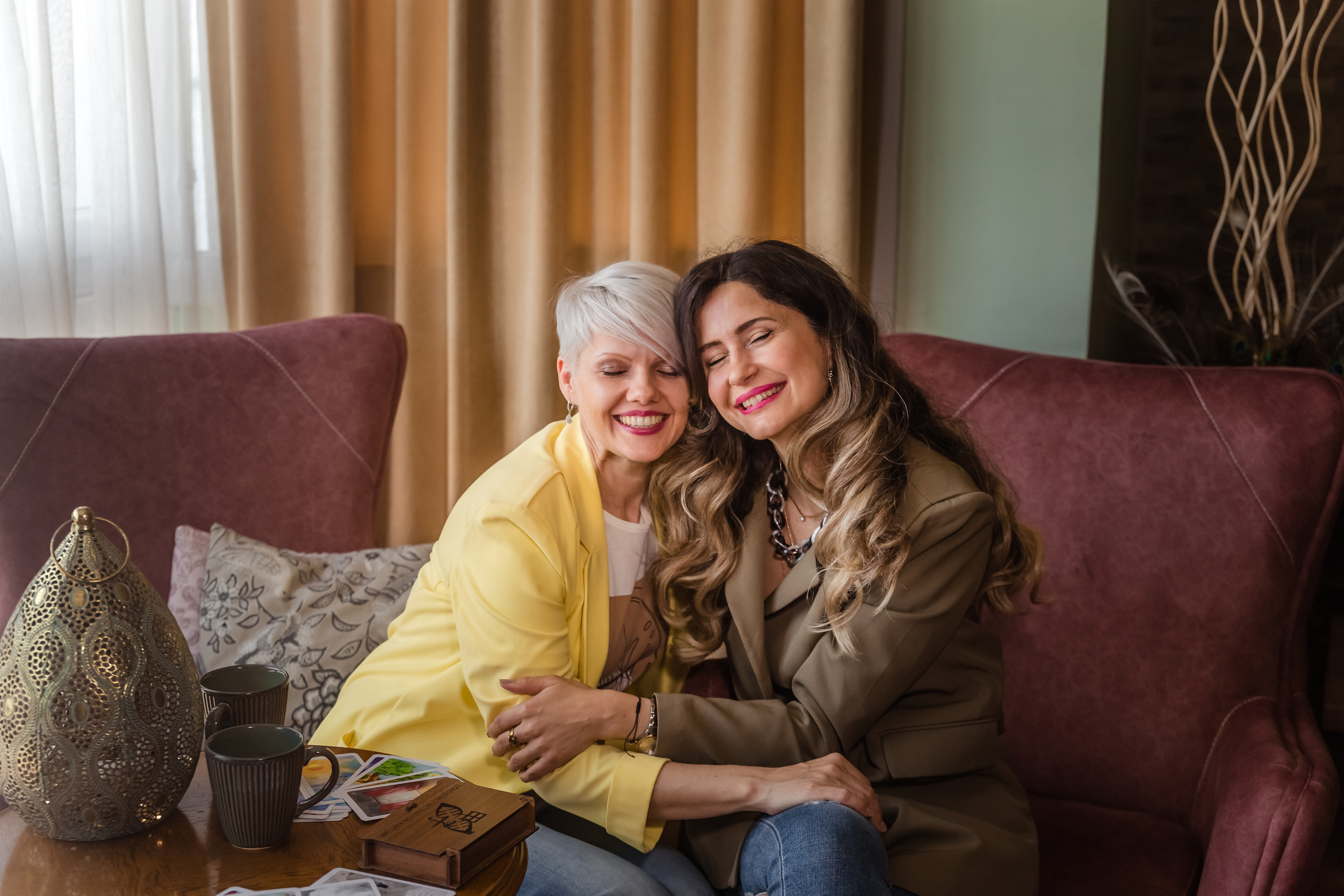 Content photo session for Irina and Hanife. Studio