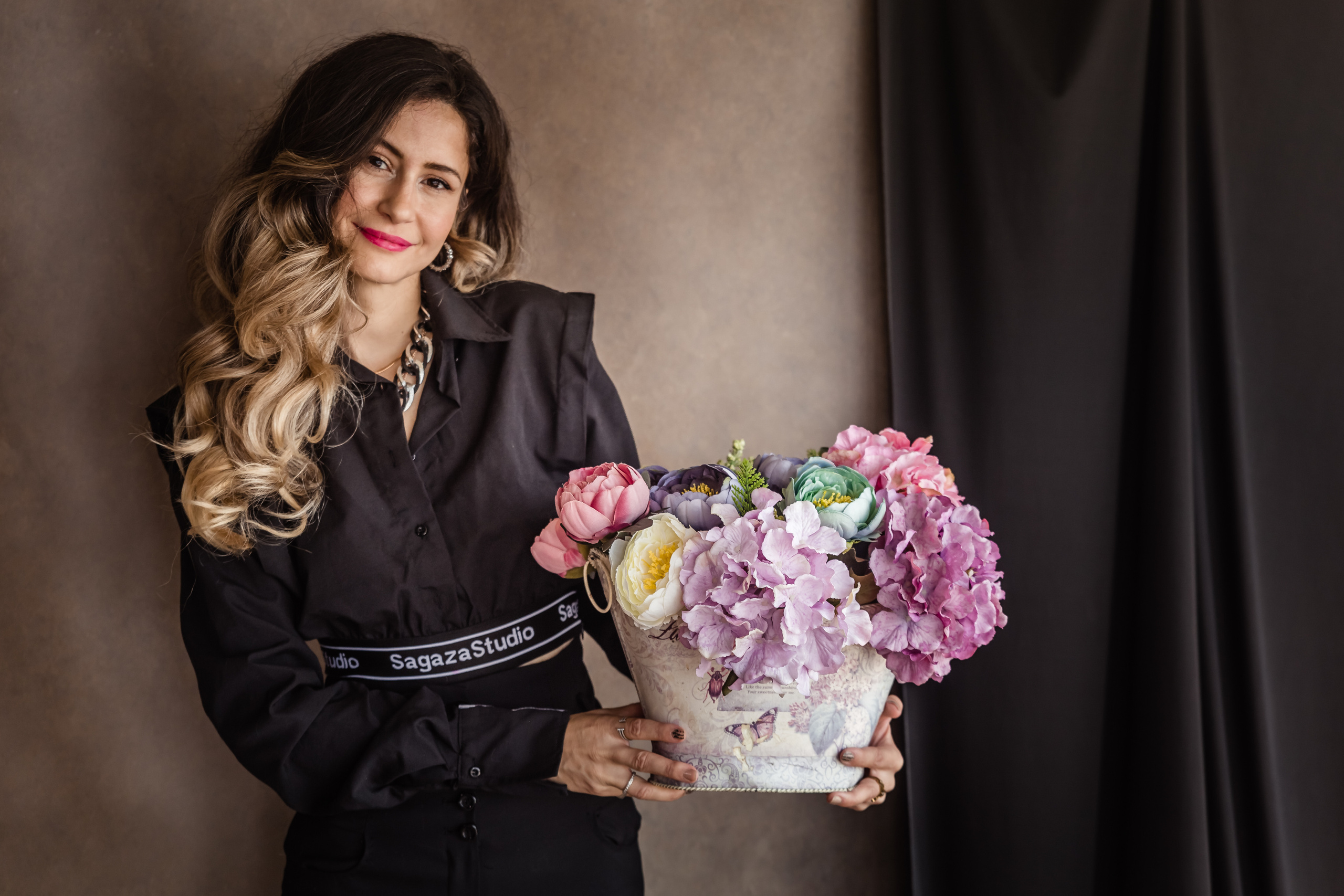 Content photo session for Irina and Hanife. Studio