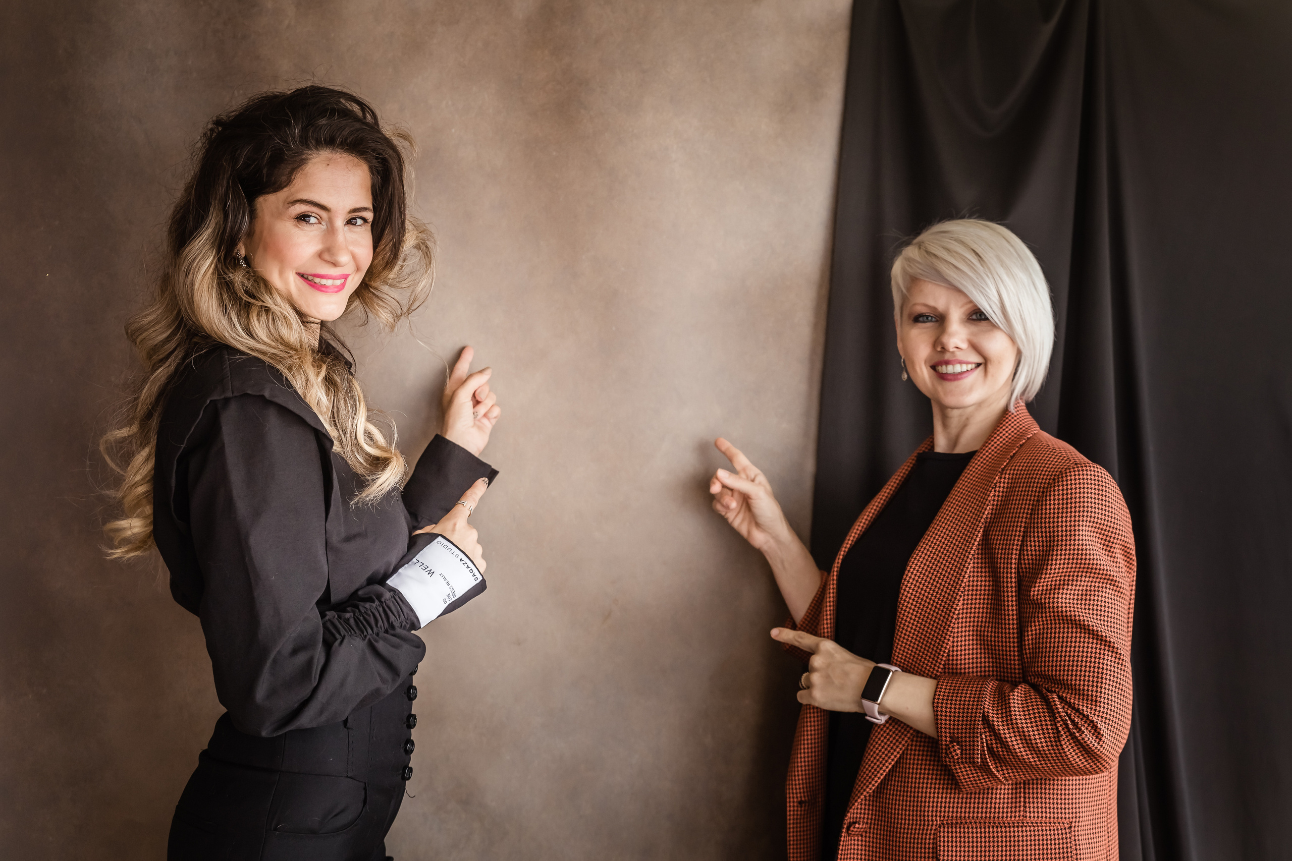 Content photo session for Irina and Hanife. Studio