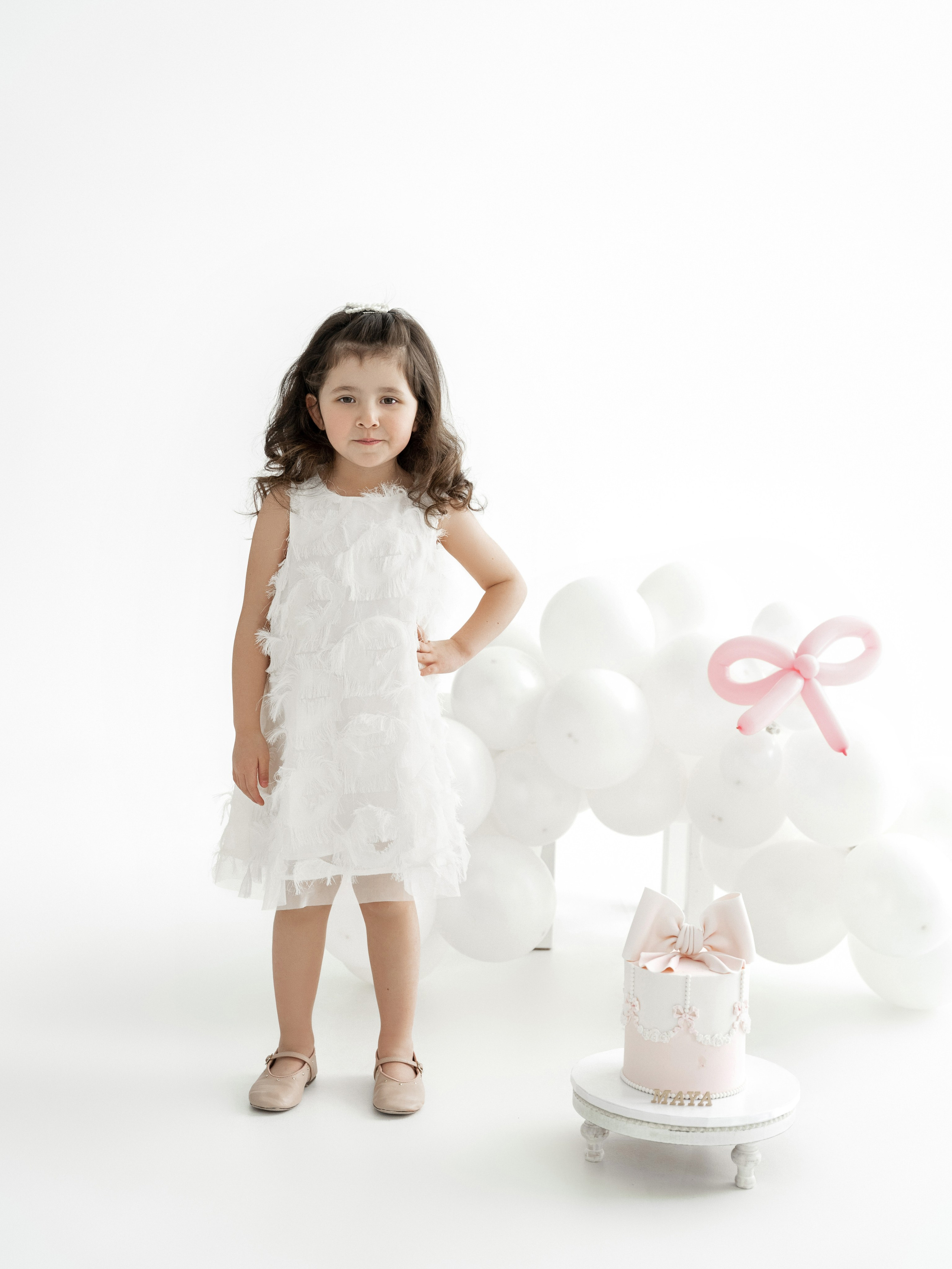 First birthday photoshoot Eva