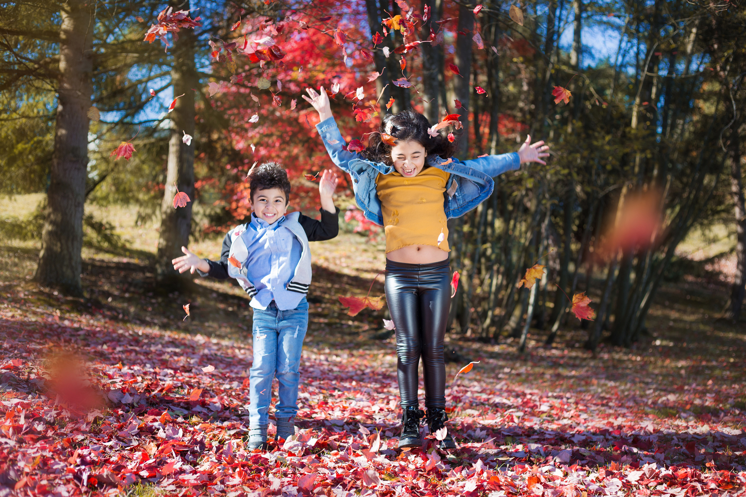 Fall. YuAnna studio. Family & Kids Photographer in Seattle area, located in