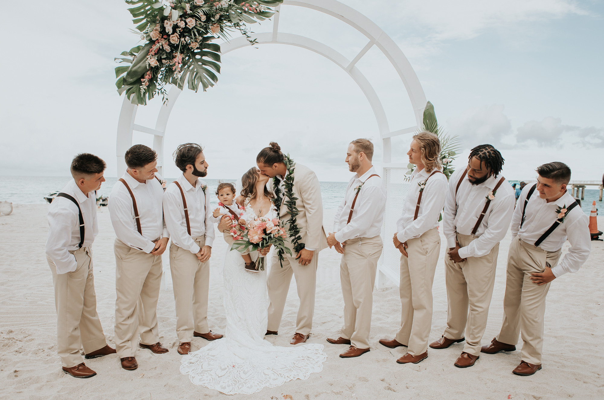 Wedding in Pelican hotel Miami. My name is Kate and I am family and wedding photographer