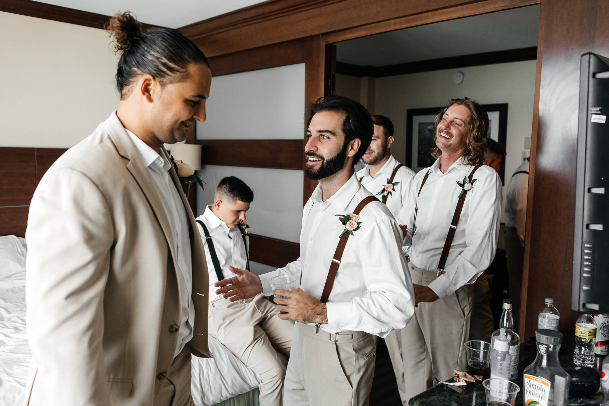 Wedding in Pelican hotel Miami. My name is Kate and I am family and wedding photographer