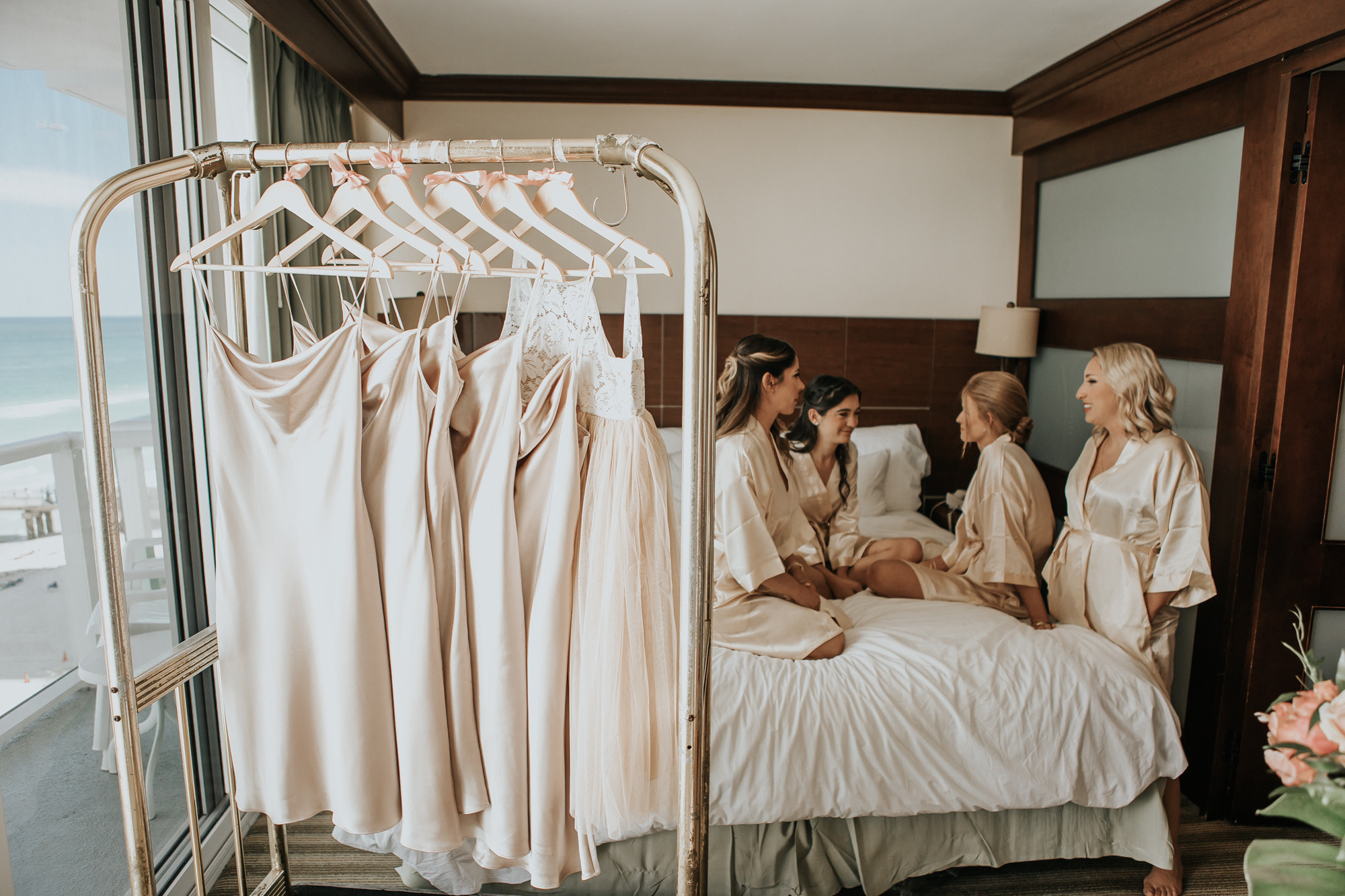 Wedding in Pelican hotel Miami. My name is Kate and I am family and wedding photographer