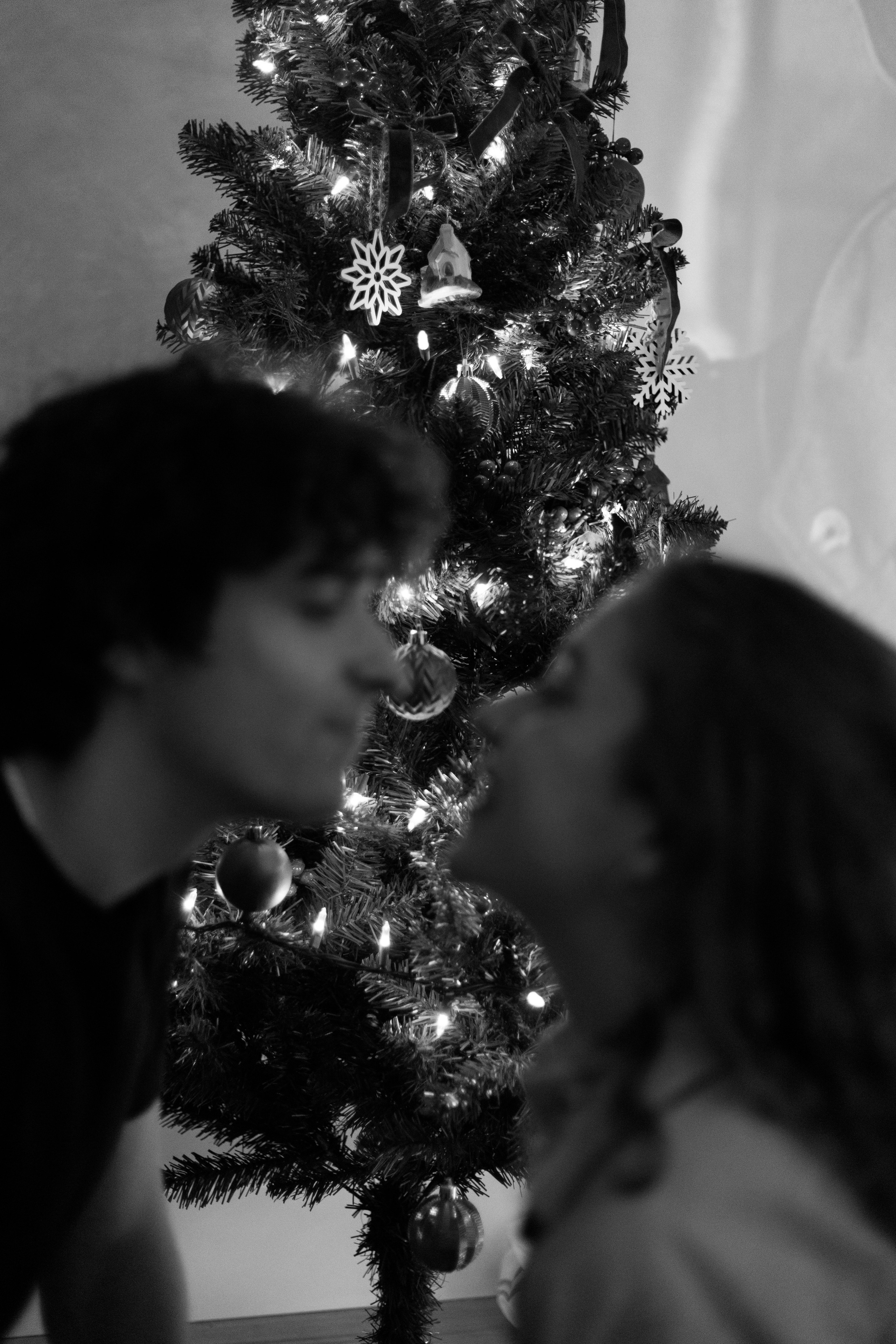 Christmas magic together. Home