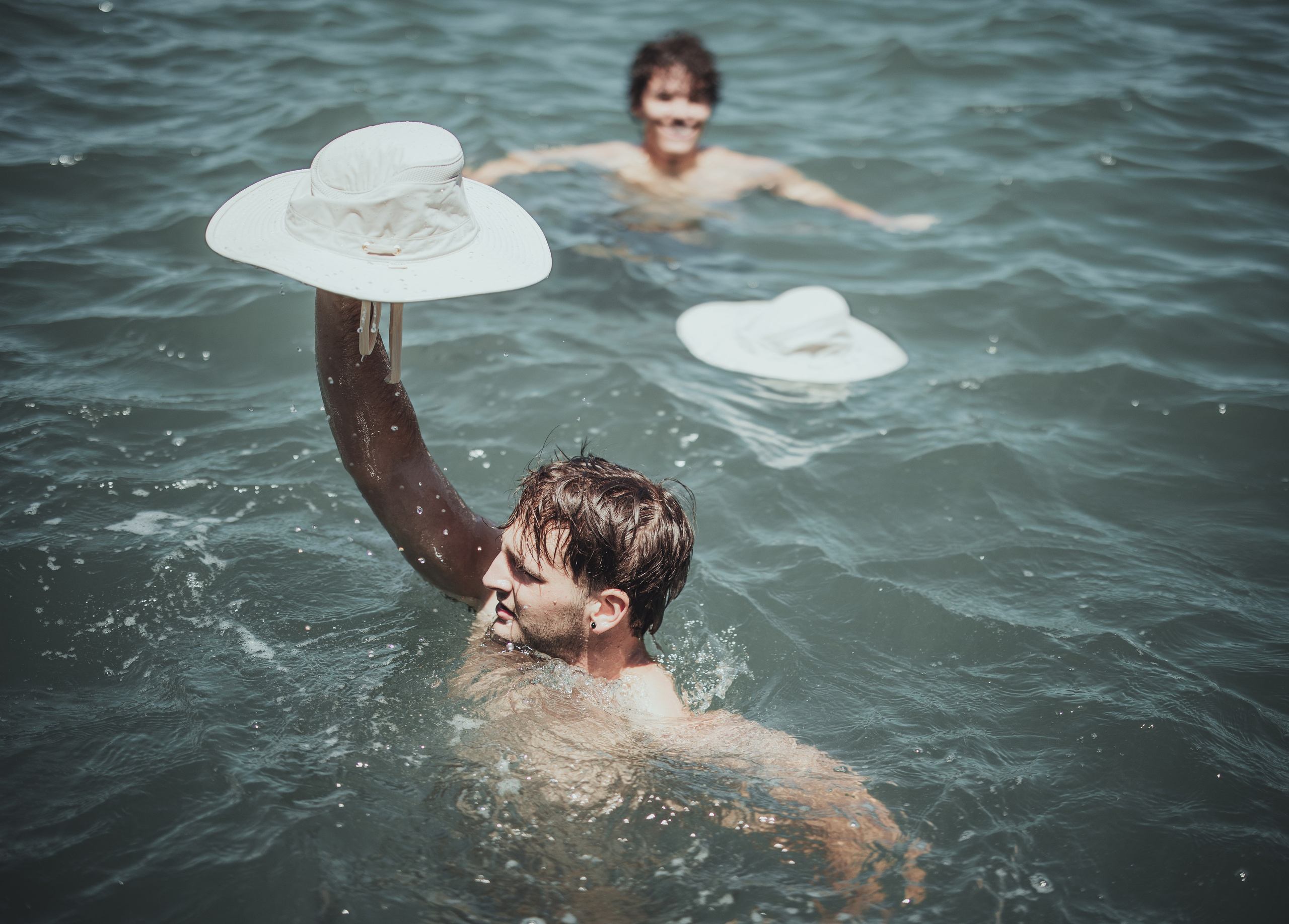 Product photoshoot for a hat store