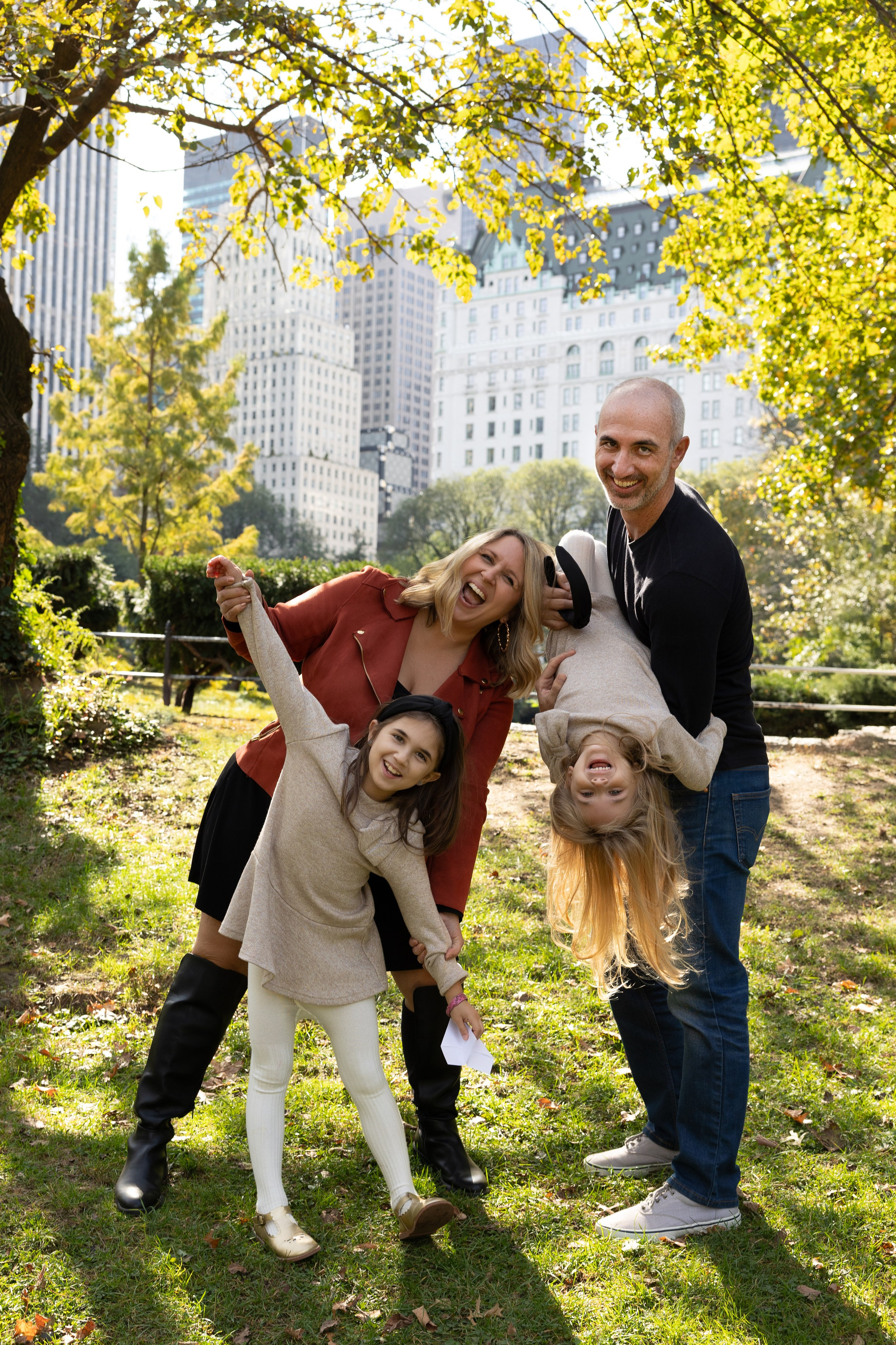 Together in Central Park. Family, lifestyle, and commercial photography in New York and New Jersey