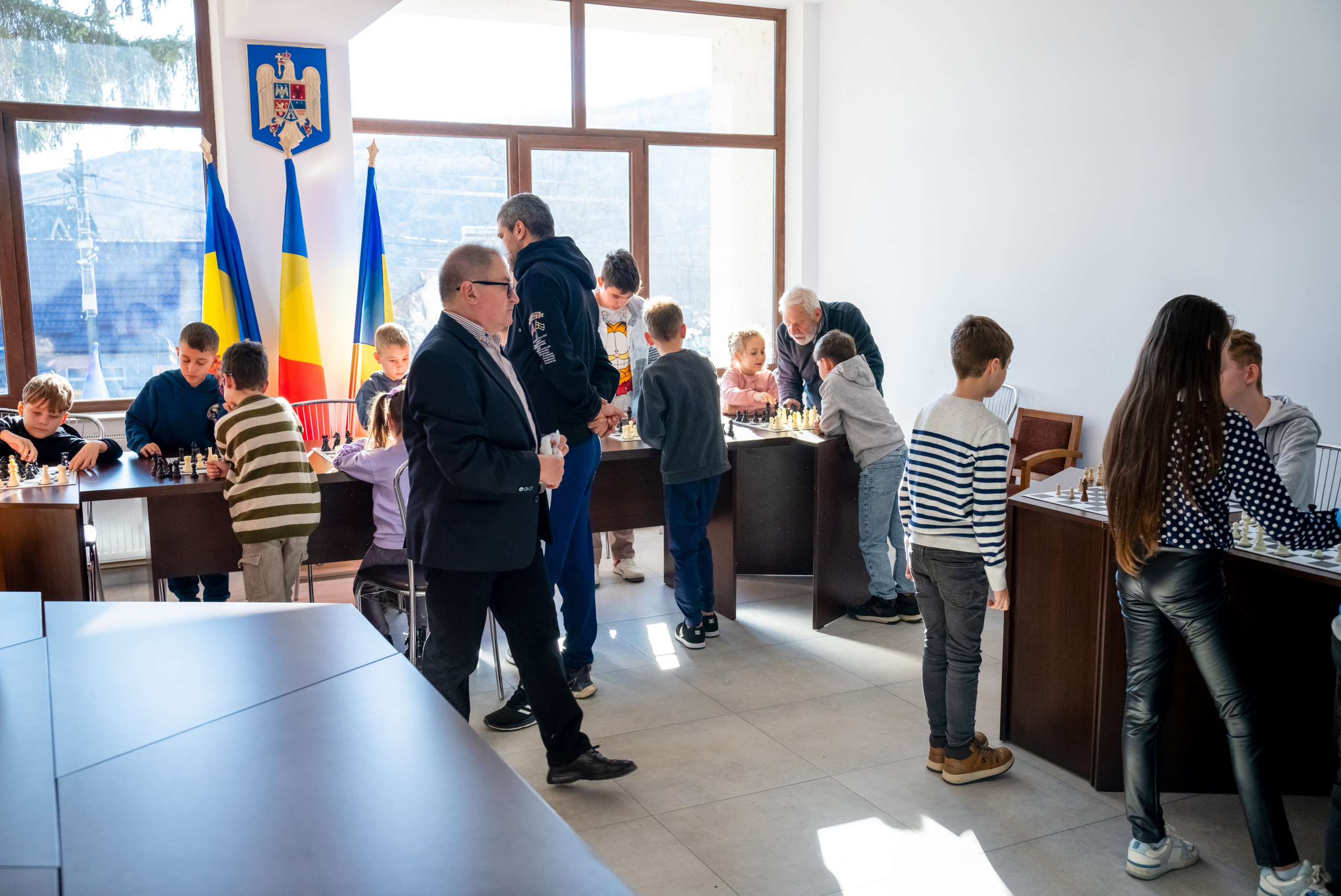 Deschidere Club de Șah la Primăria Vărbilău