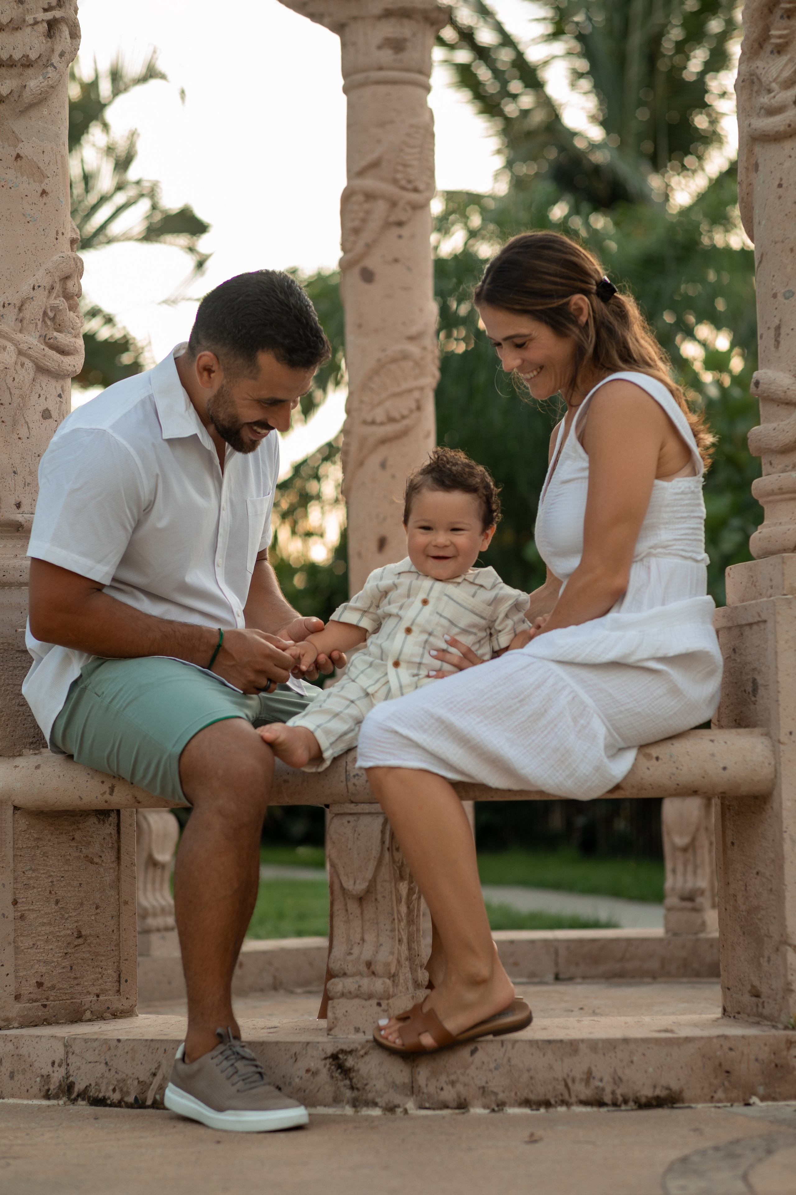 Sesion familiar en Emerald Bay Pueblo Bonito para Michelle. Виктория Кастельянос. Русскоязычный фотограф в Мексике