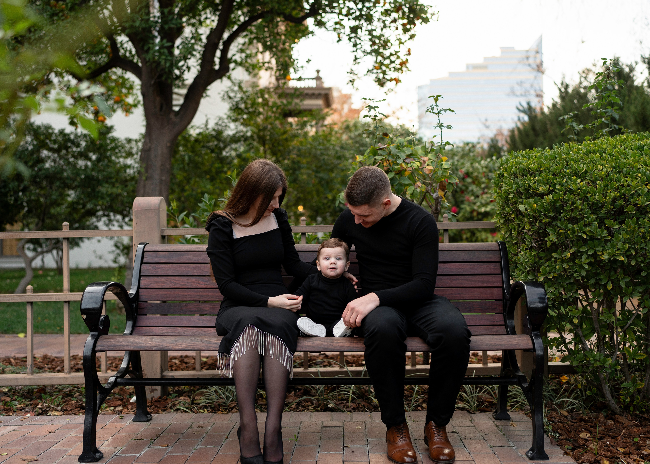 Artem, Nadia & Elisha. Family photographer in Sacramento | Sofia Pavenko