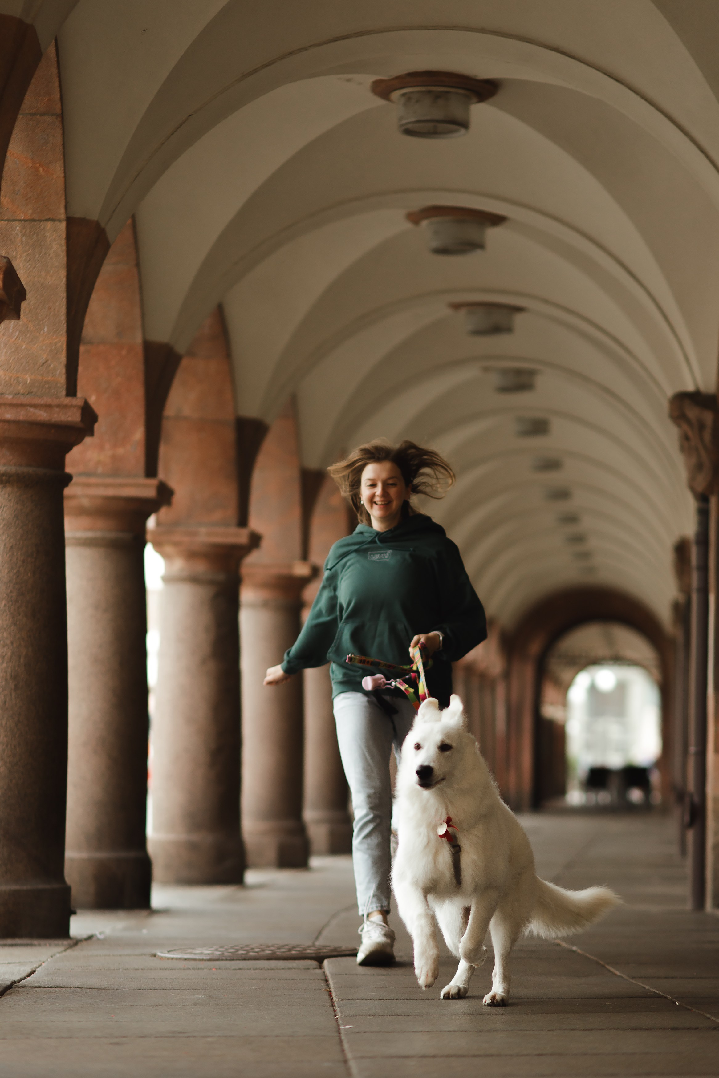 Astra in Leipzig. Kaja | fotograf we Wrocławiu | ludzie i psy