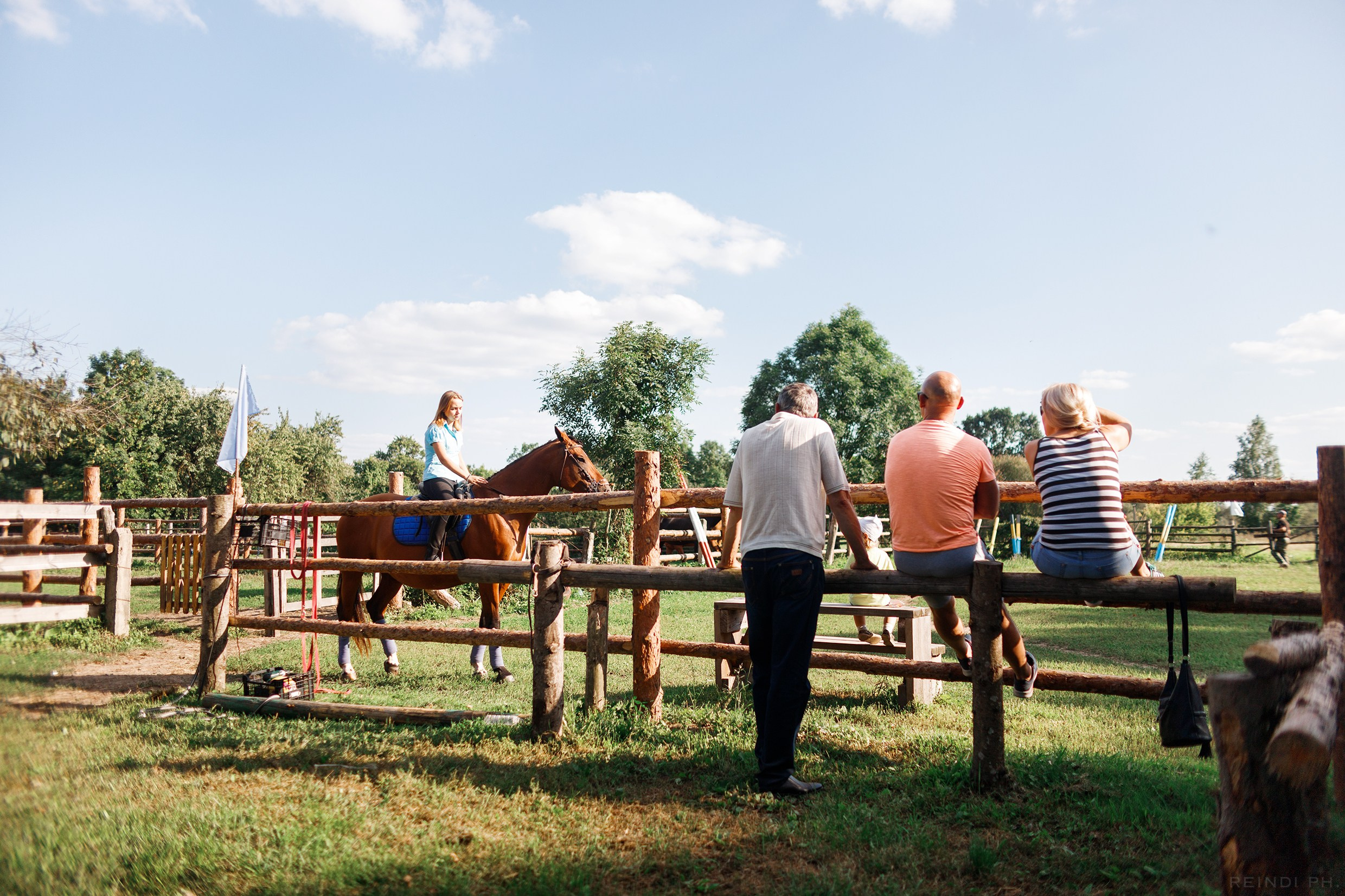 Horse show in the village. Kaja | fotograf we Wrocławiu | ludzie i psy