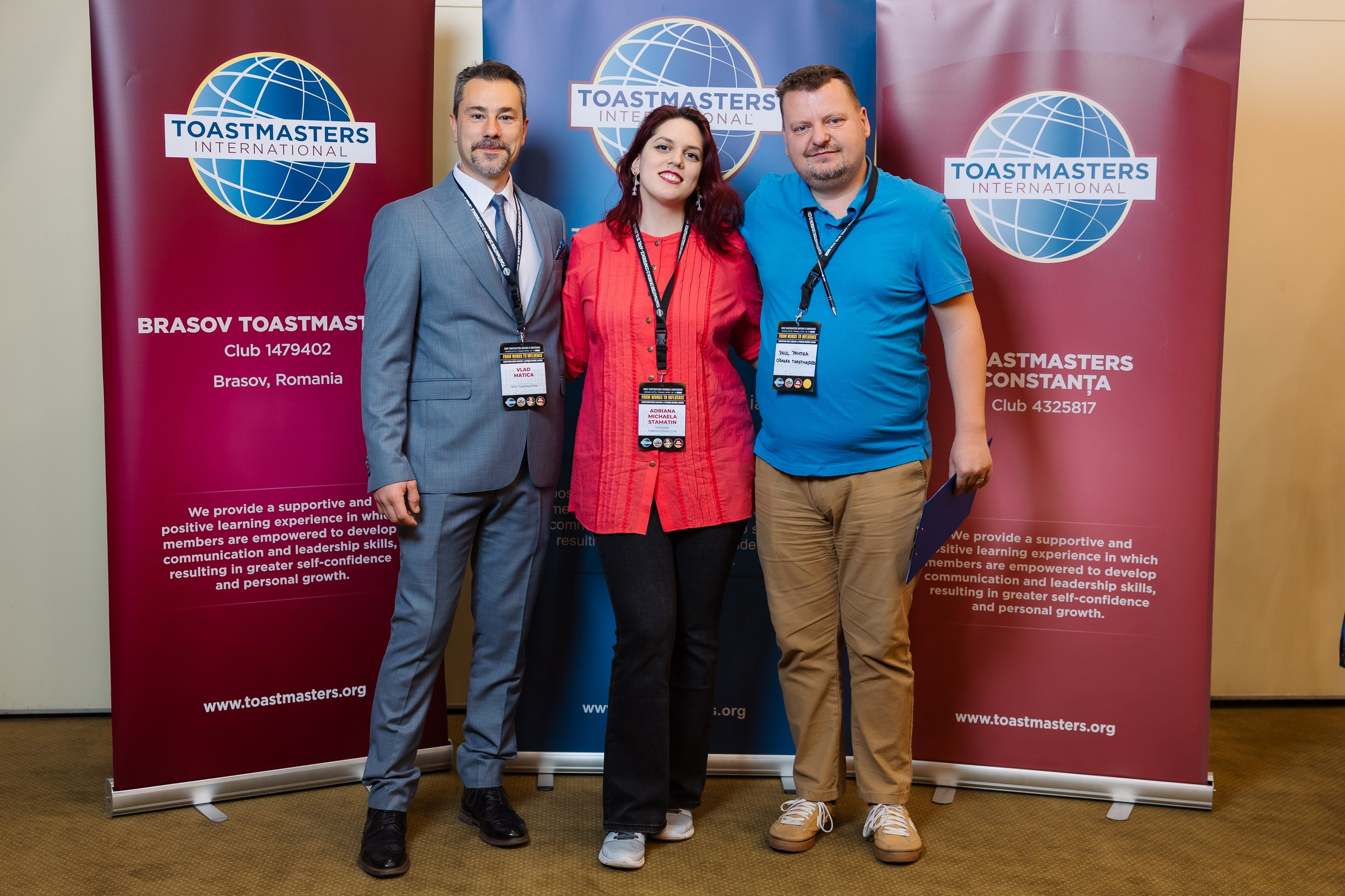 Toastmasters Conference. Marius Ciocan