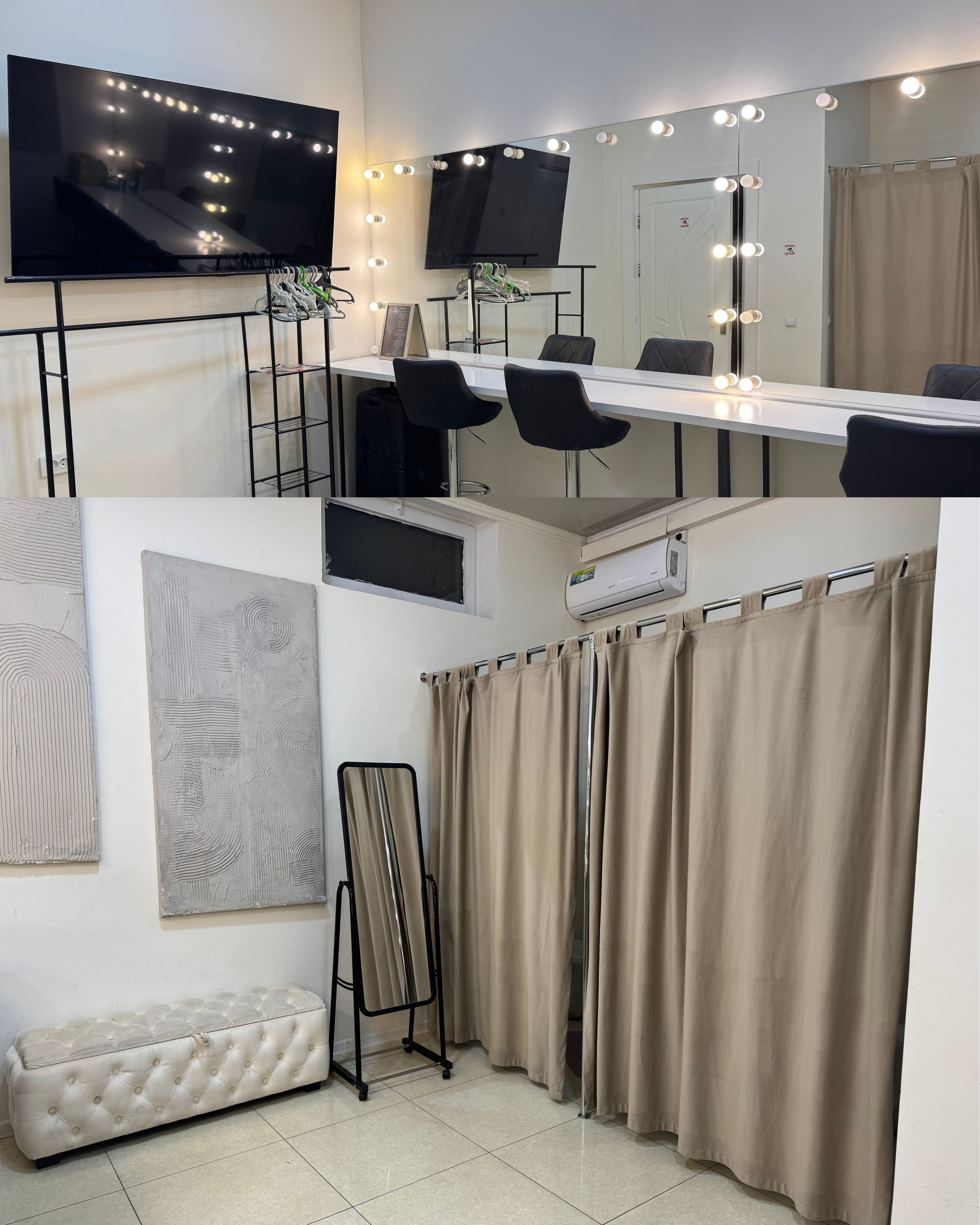 Гримерная комната Филиал Мукими. 2astudio.uz