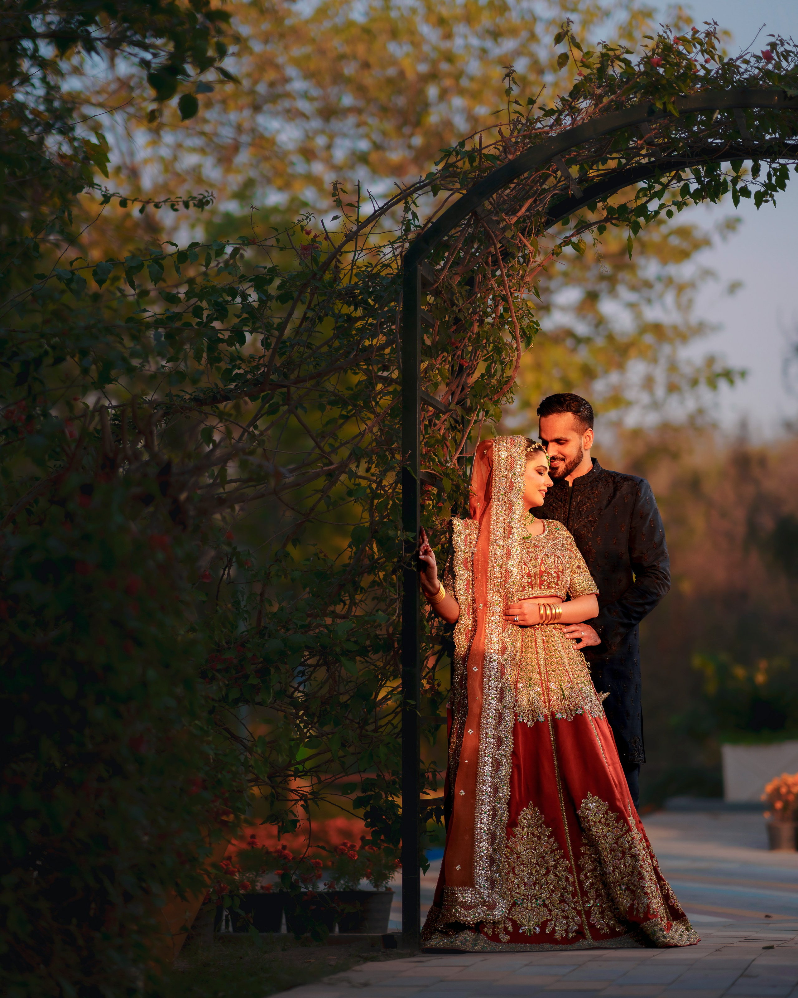 Halima and Yousef. House of Taimur Riaz Khan