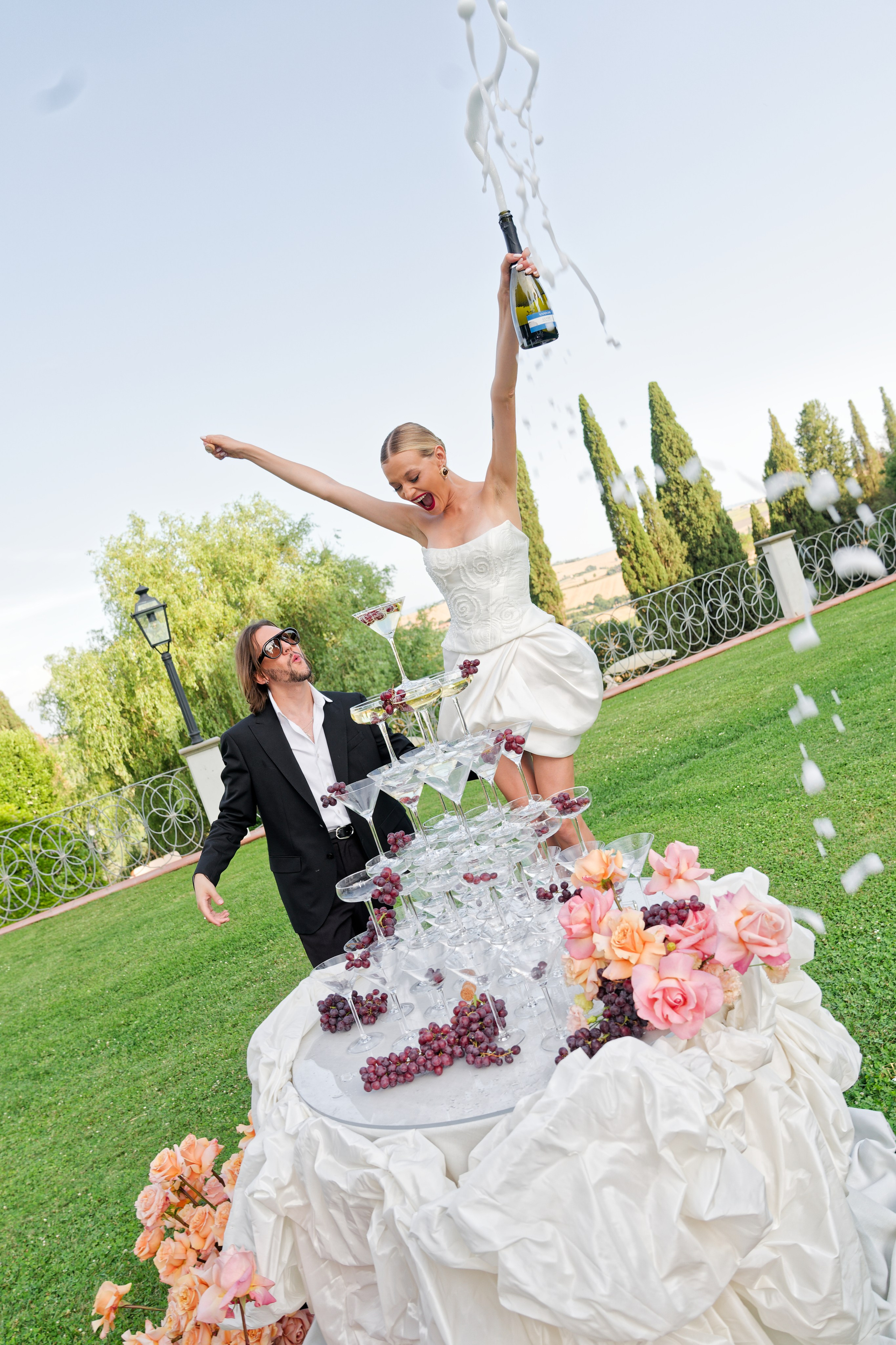 Hochzeit unter der Sonne der Toskana. Свадебный и репортажный фотограф в Мюнхене, Регенсбурге, Баварии и по всей Германии — LORAN MEDIA