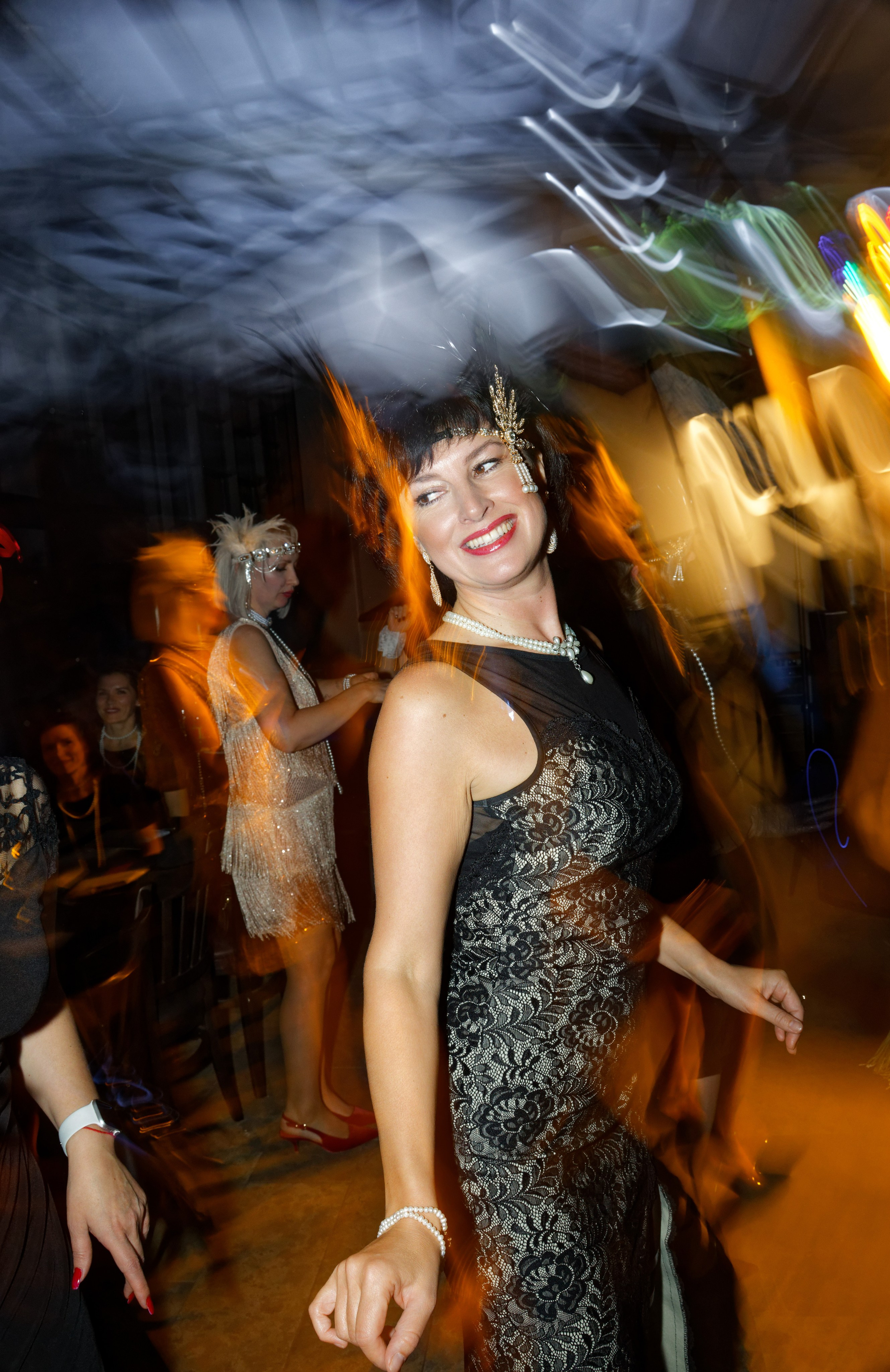 Gatsby-Party. Olala. 24.10. Hochzeits- und Reportagefotograf in München, Bayern, Deutschland. LORAN MEDIA