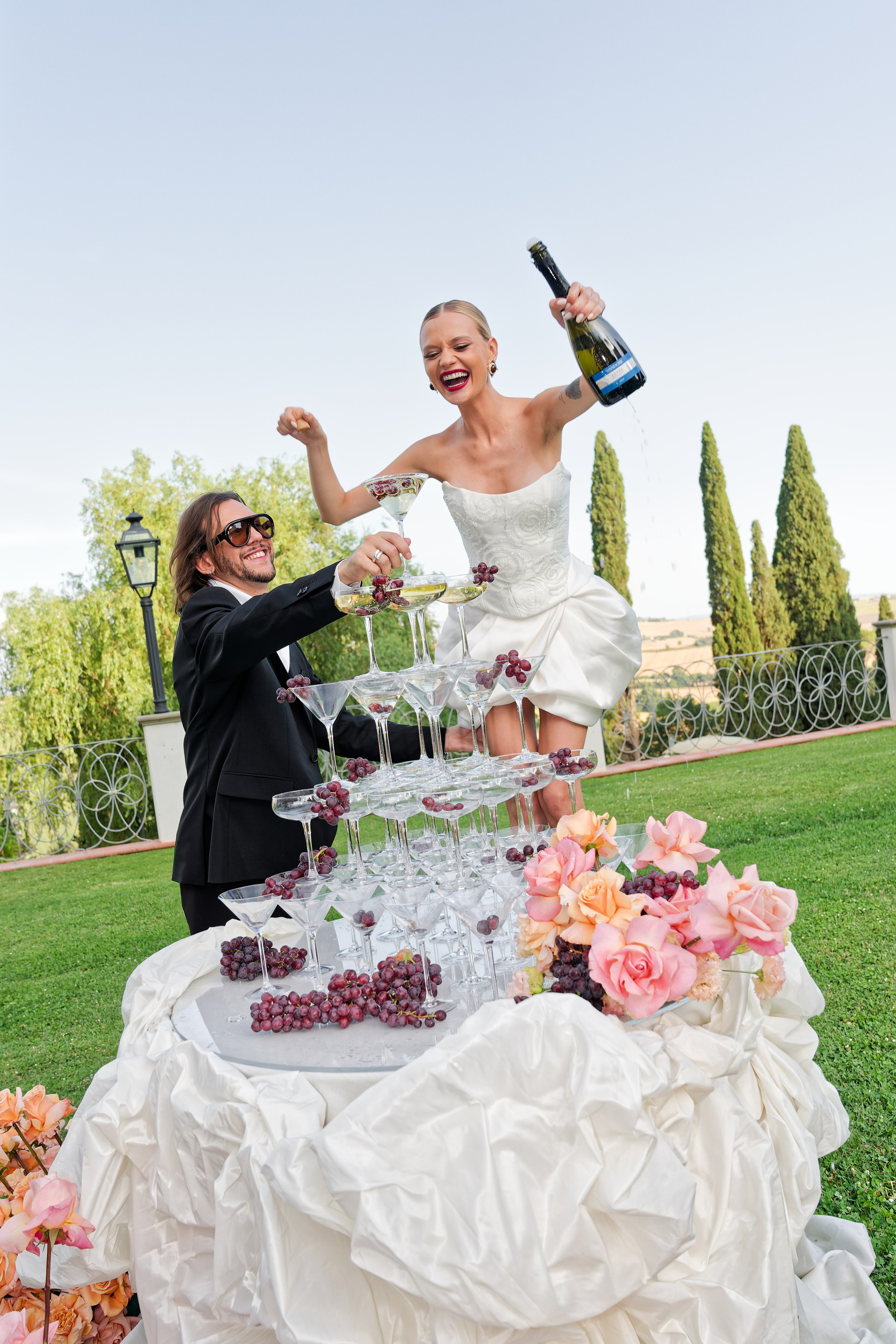 Hochzeit unter der Sonne der Toskana. Свадебный и репортажный фотограф в Мюнхене, Регенсбурге, Баварии и по всей Германии — LORAN MEDIA