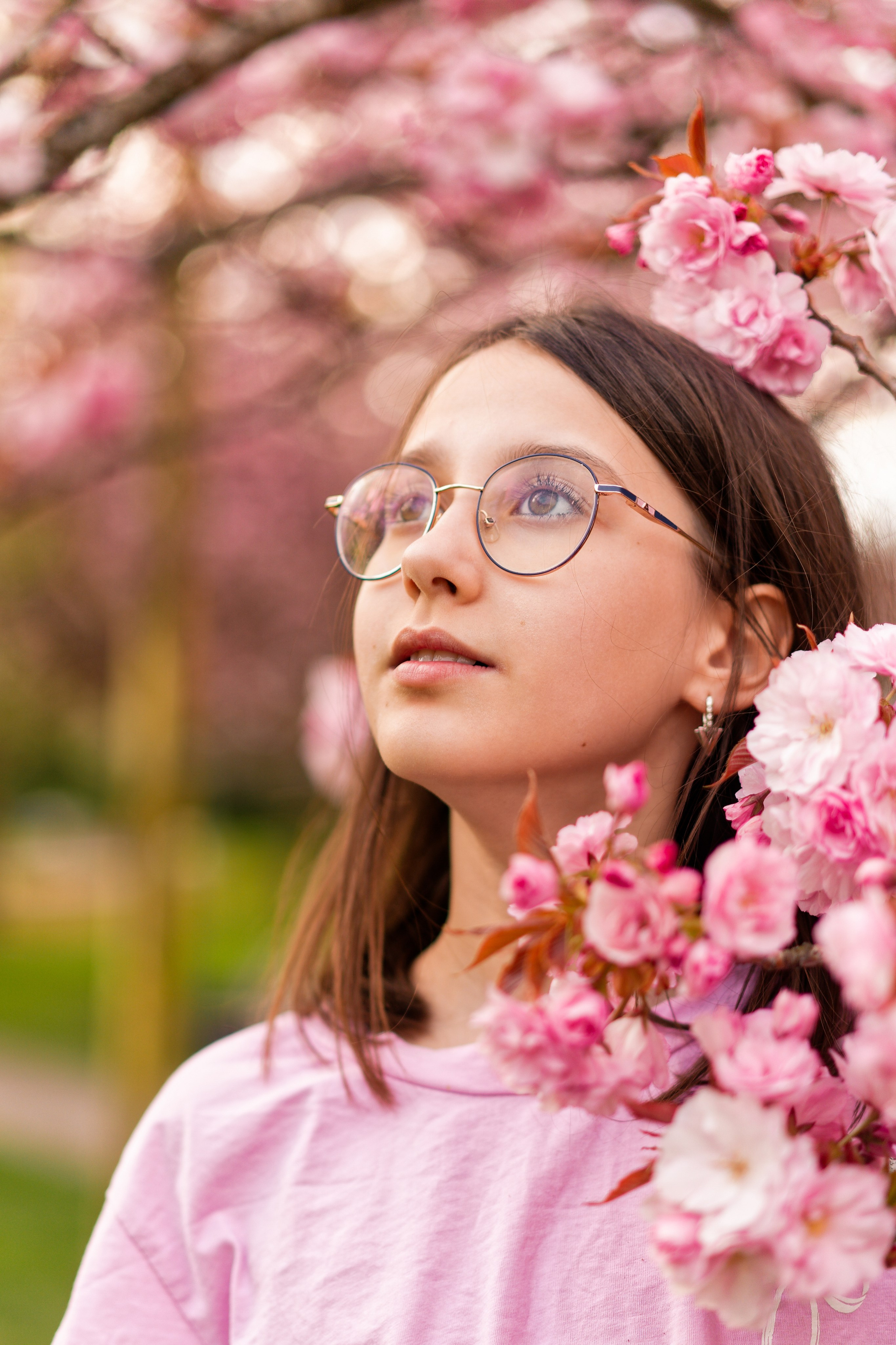 Kirschblüten-Familienshooting. Весільний та репортажний фотограф у Мюнхені, Баваріі та по всій Німеччині – LORAN Media