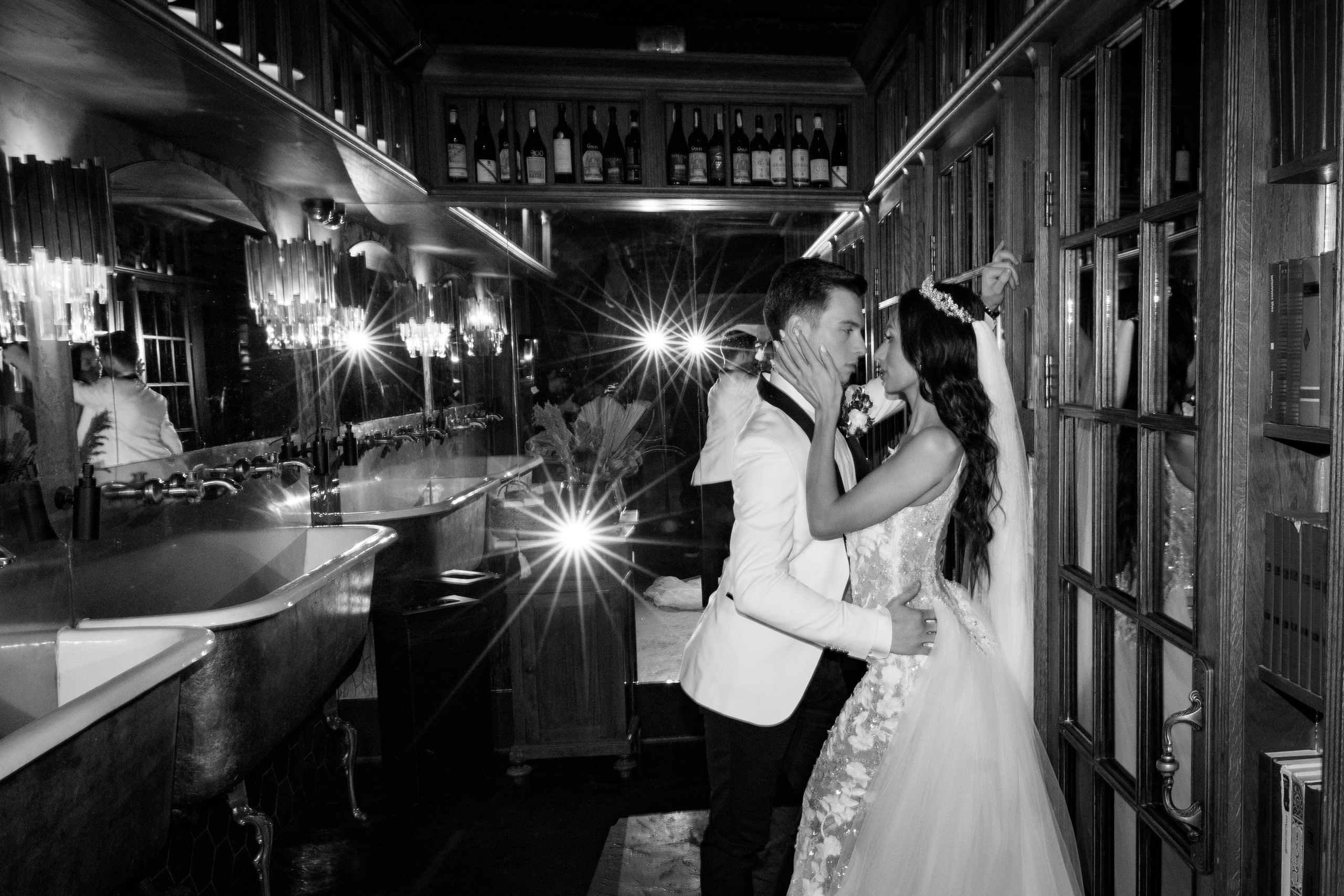 Der amerikanische Hochzeitstag. Hochzeits- und Reportagefotograf in München, Bayern, Deutschland. LORAN MEDIA