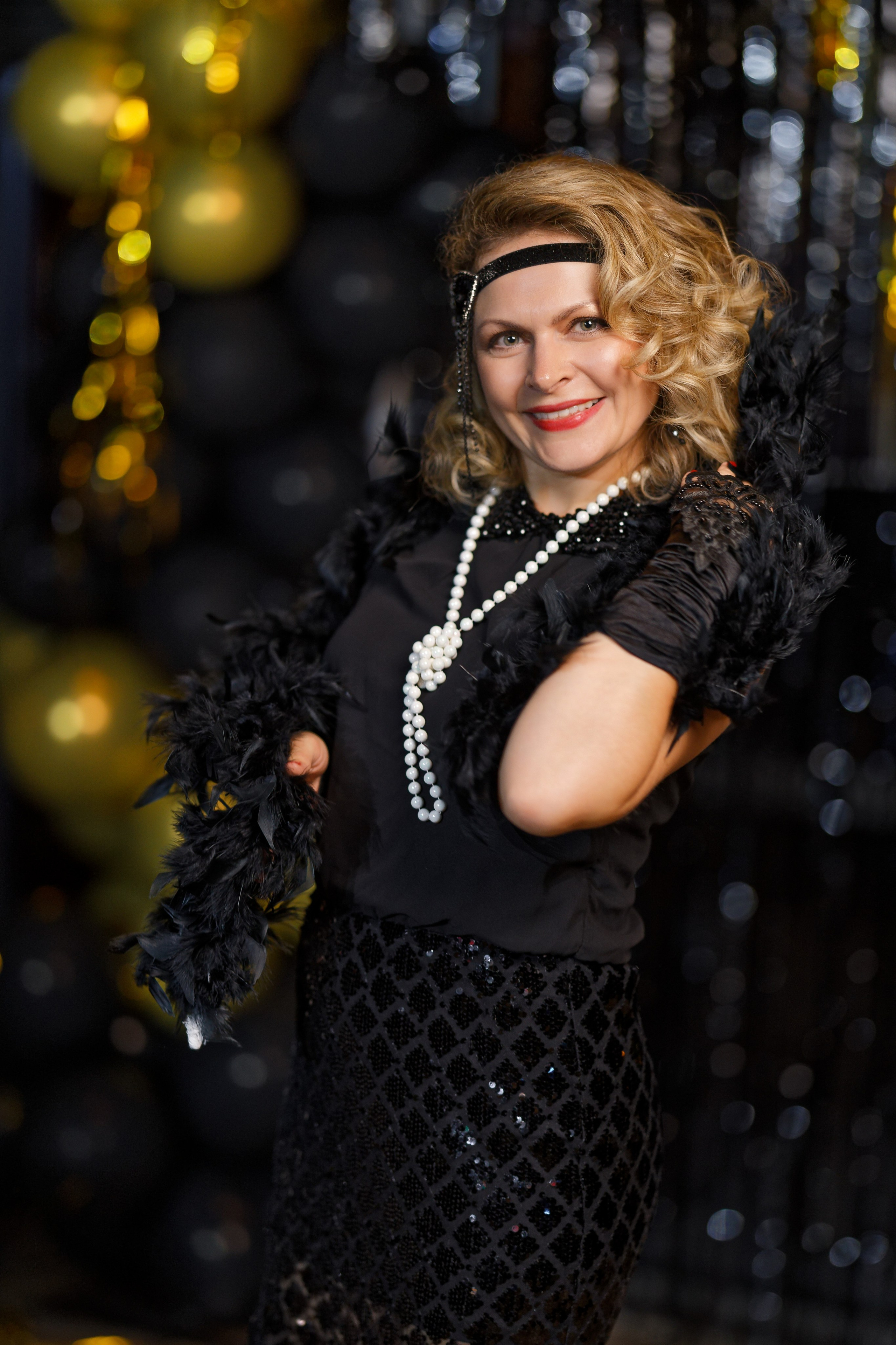 Gatsby-Party. Olala. 24.10. Hochzeits- und Reportagefotograf in München, Bayern, Deutschland. LORAN MEDIA