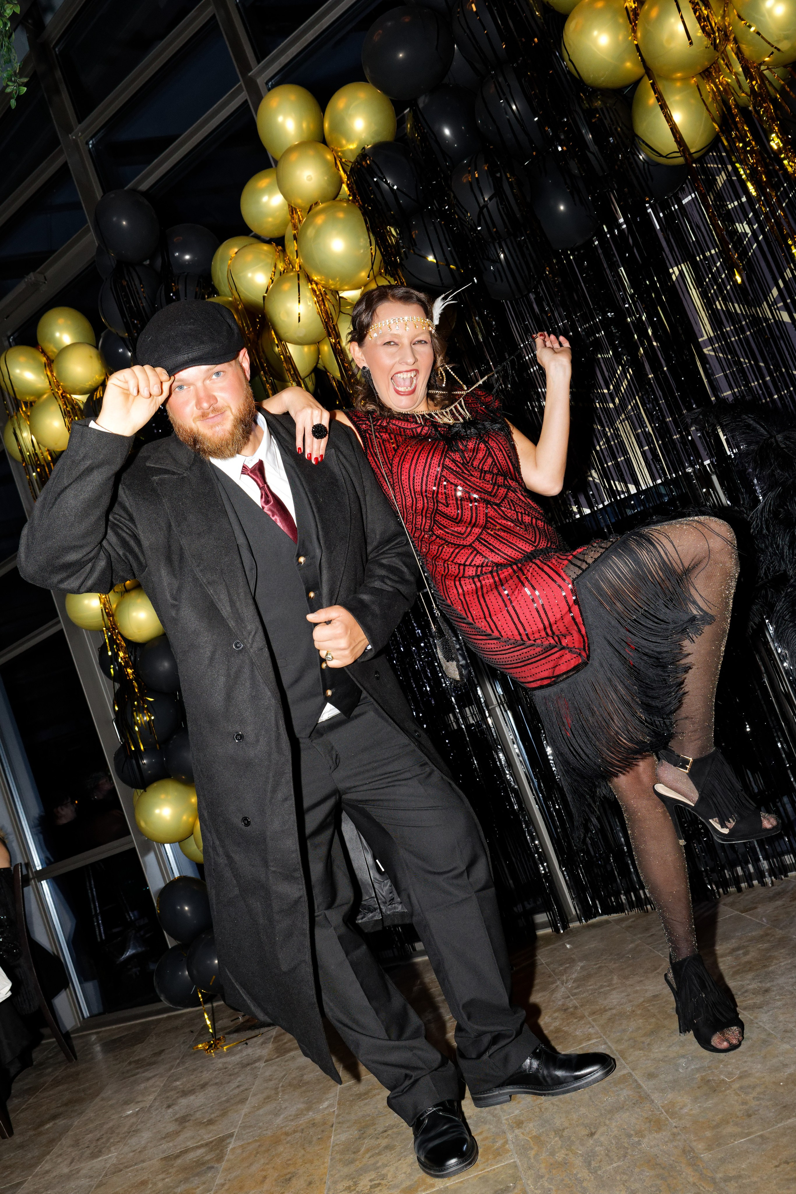Gatsby-Party. Olala. 24.10. Hochzeits- und Reportagefotograf in München, Bayern, Deutschland. LORAN MEDIA