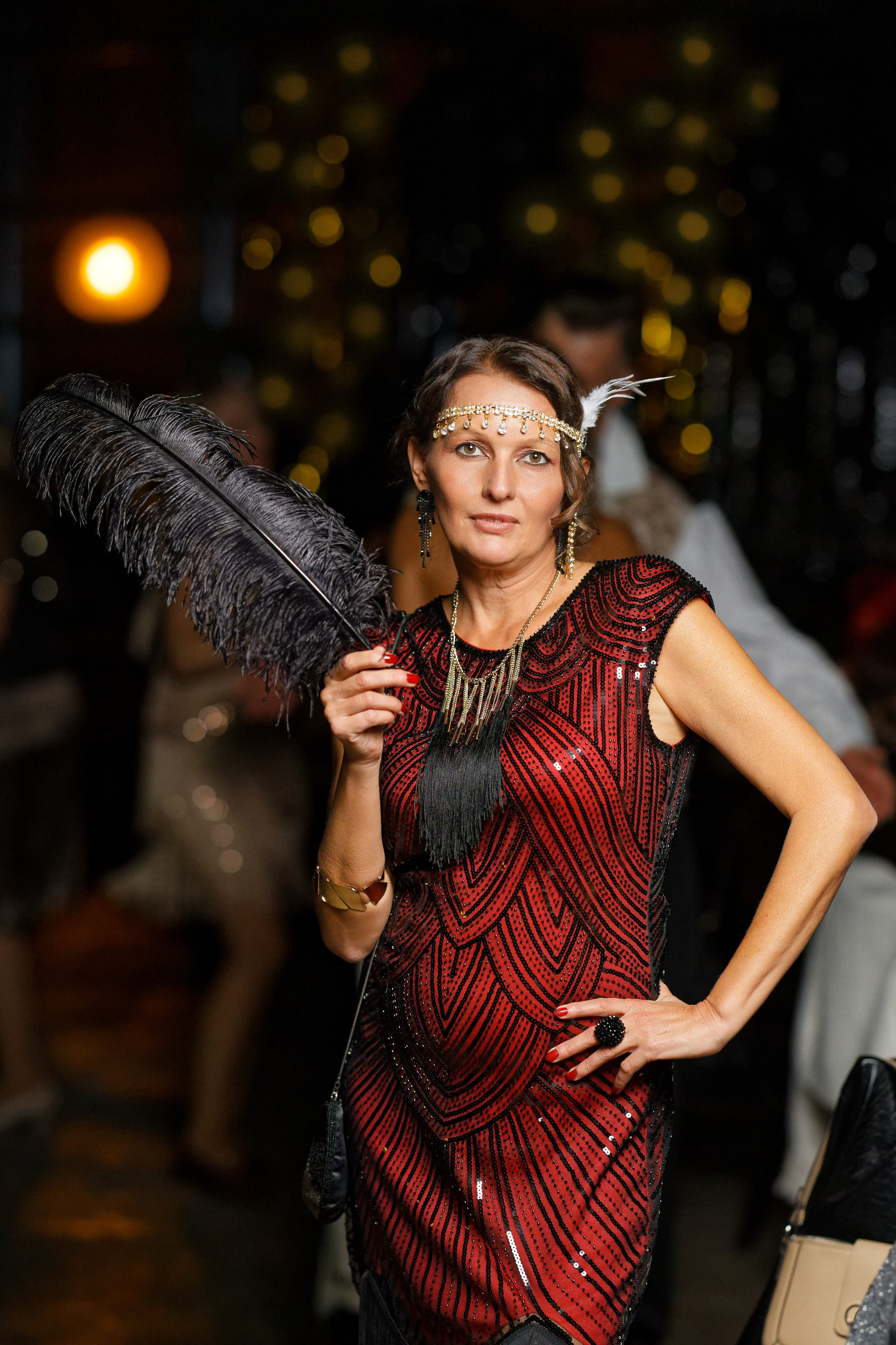 Gatsby-Party. Olala. 24.10. Hochzeits- und Reportagefotograf in München, Bayern, Deutschland. LORAN MEDIA
