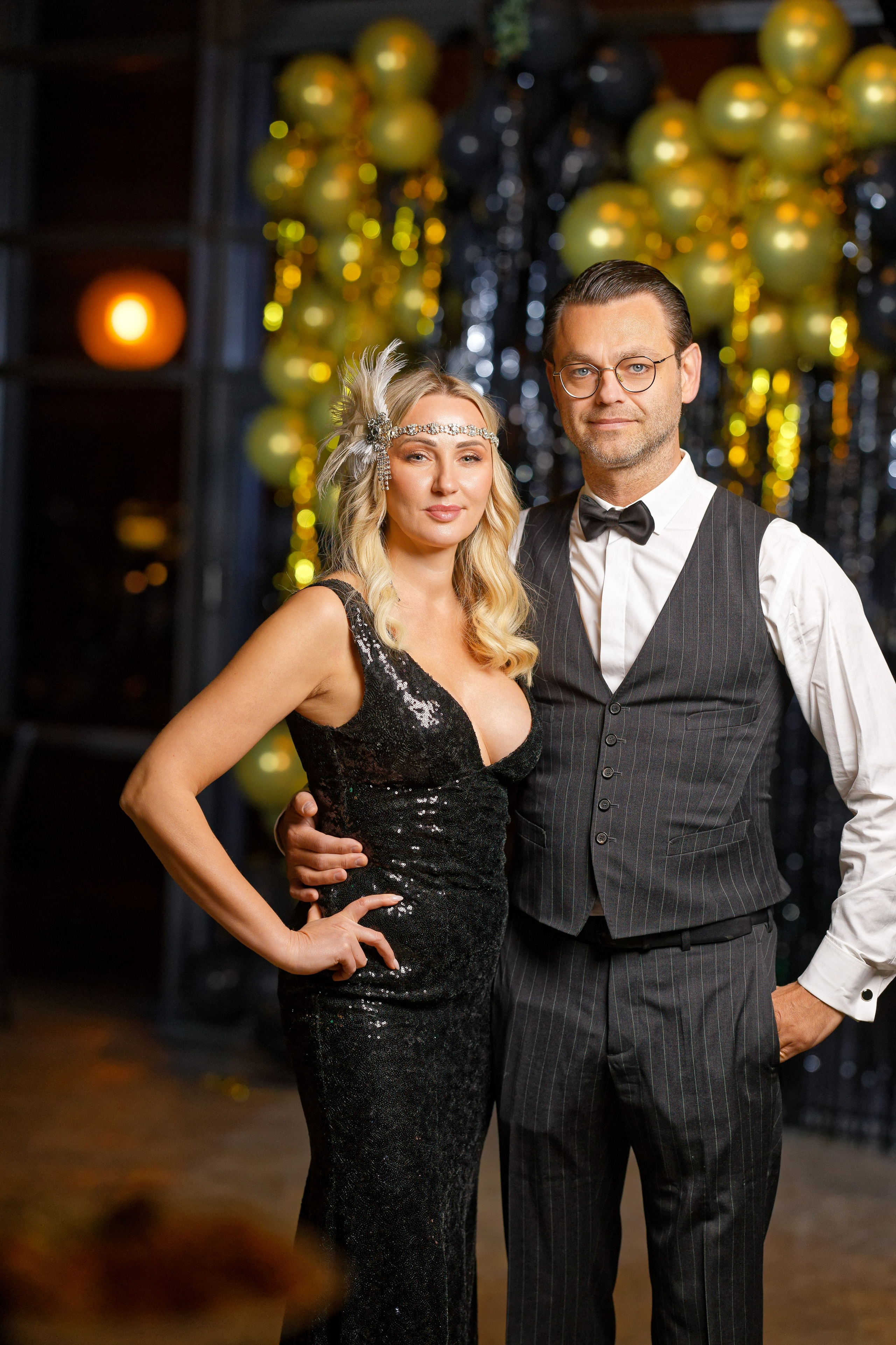 Gatsby-Party. Olala. 24.10. Hochzeits- und Reportagefotograf in München, Bayern, Deutschland. LORAN MEDIA
