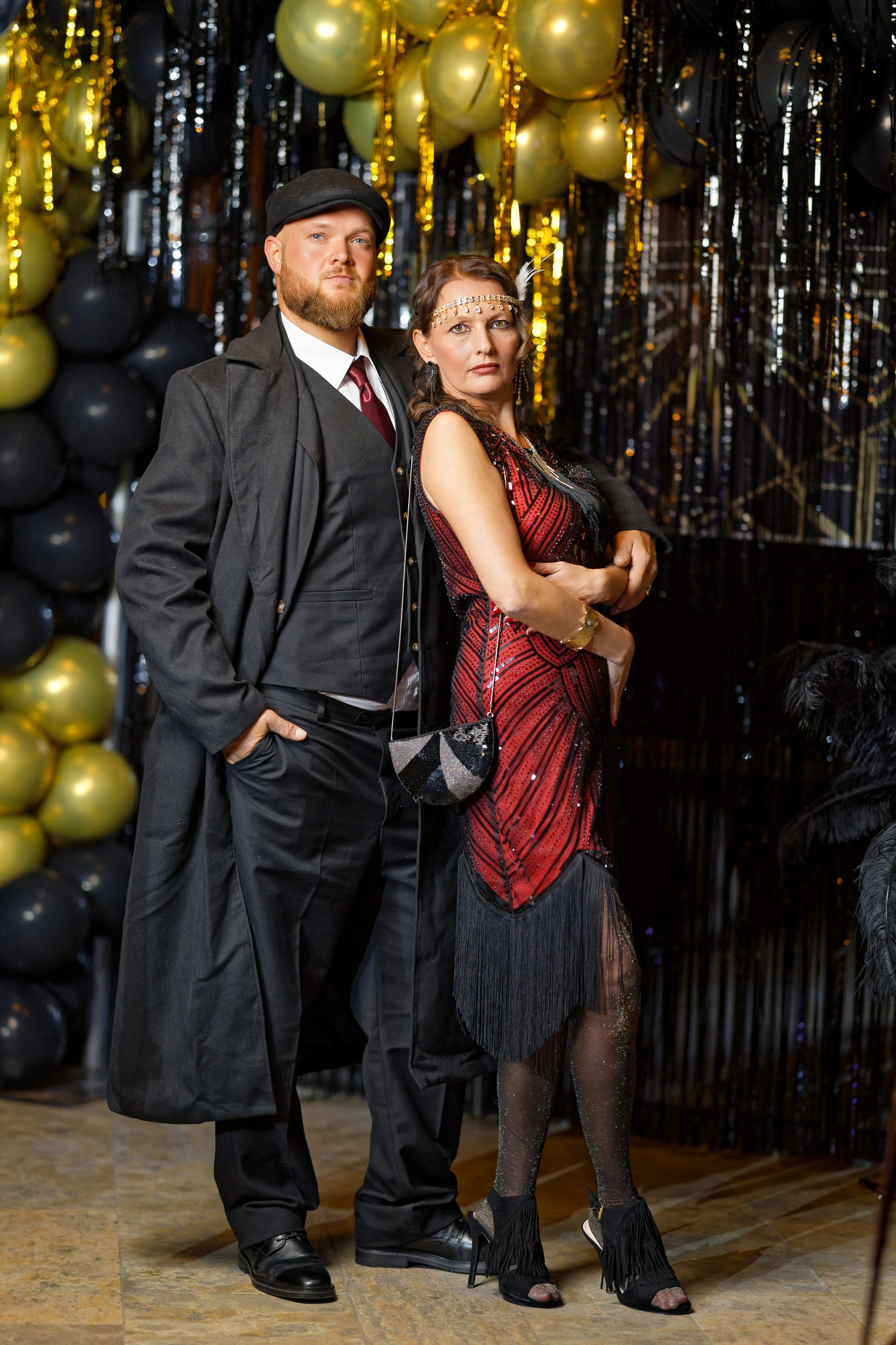 Gatsby-Party. Olala. 24.10. Hochzeits- und Reportagefotograf in München, Bayern, Deutschland. LORAN MEDIA