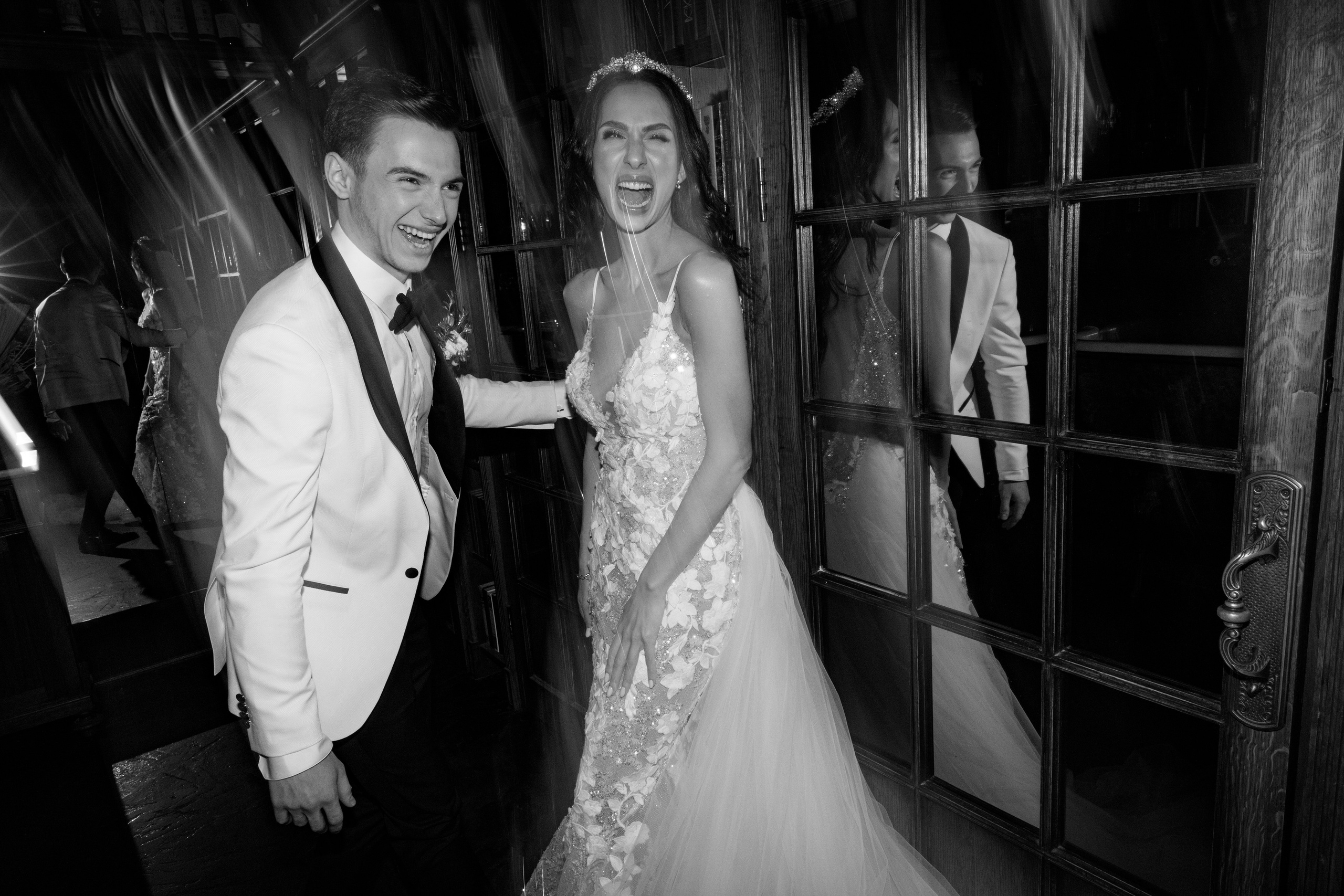 Der amerikanische Hochzeitstag. Hochzeits- und Reportagefotograf in München, Bayern, Deutschland. LORAN MEDIA