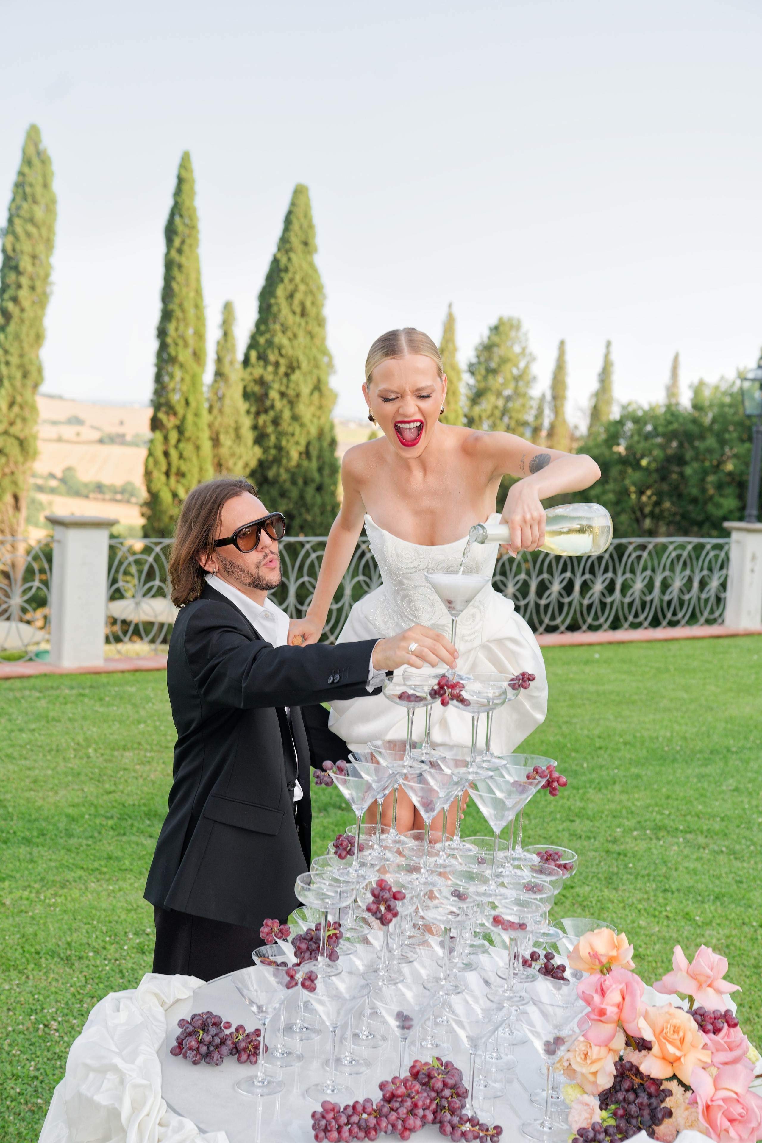 Hochzeit unter der Sonne der Toskana. Свадебный и репортажный фотограф в Мюнхене, Регенсбурге, Баварии и по всей Германии — LORAN MEDIA