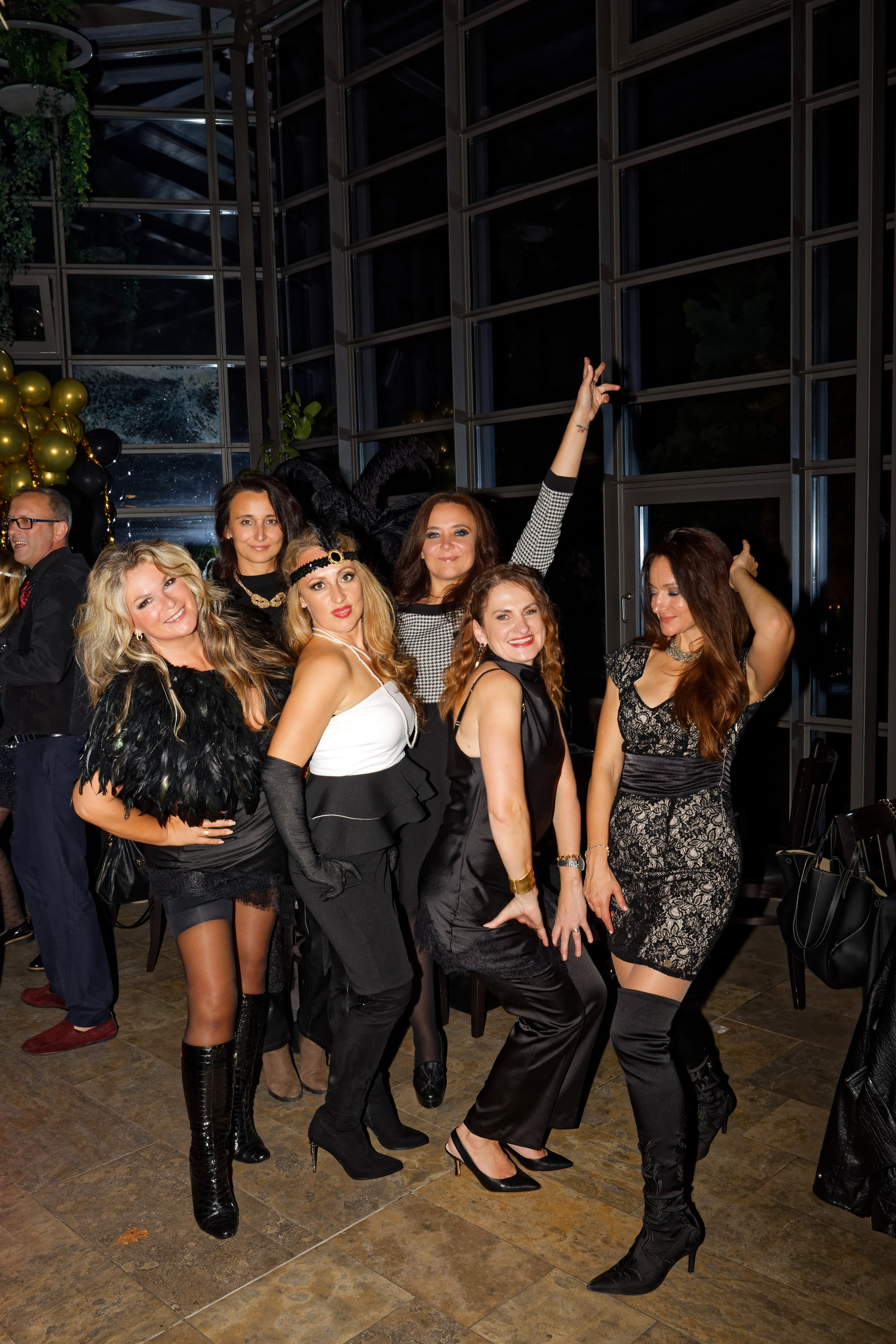 Gatsby-Party. Olala. 24.10. Hochzeits- und Reportagefotograf in München, Bayern, Deutschland. LORAN MEDIA