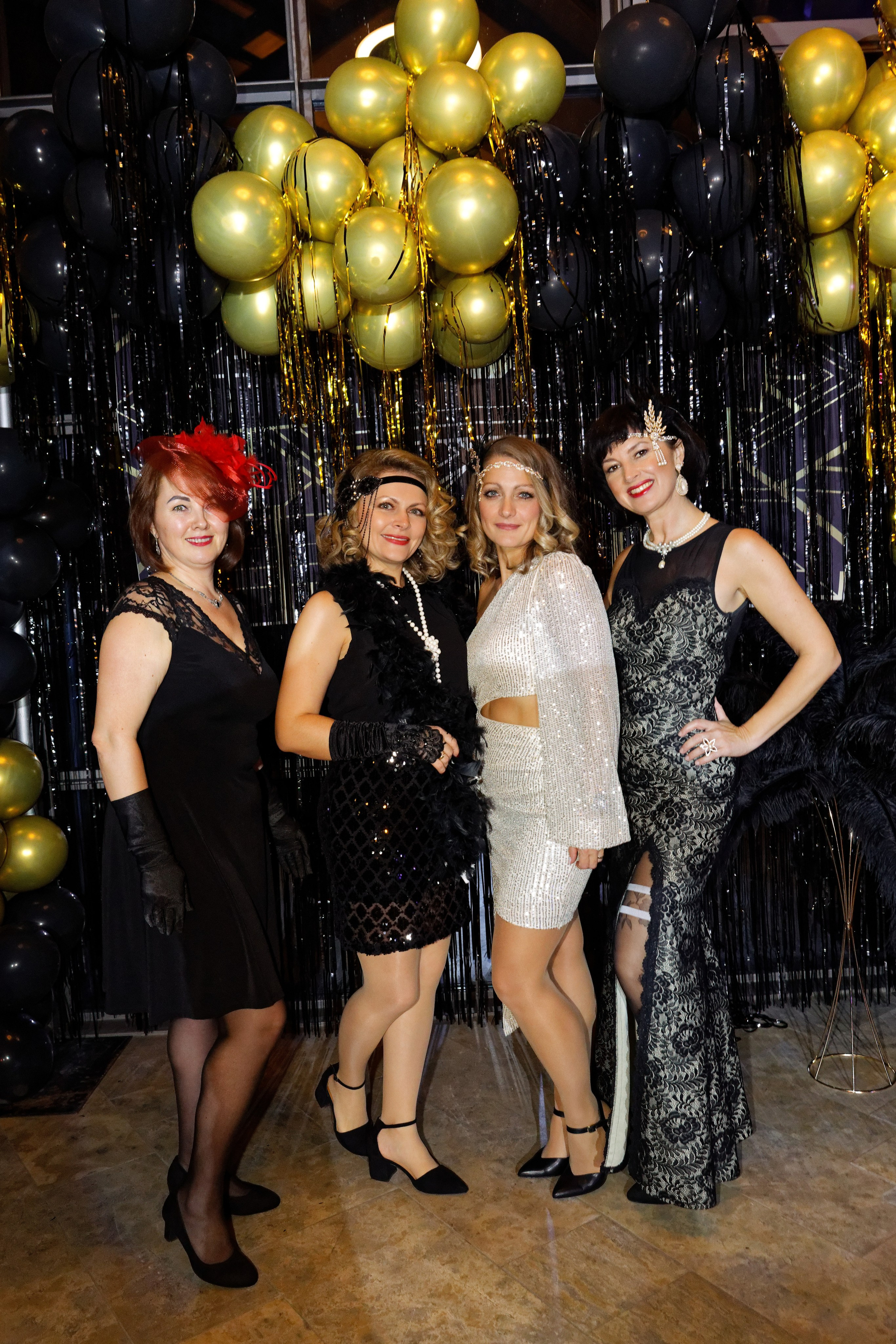 Gatsby-Party. Olala. 24.10. Hochzeits- und Reportagefotograf in München, Bayern, Deutschland. LORAN MEDIA