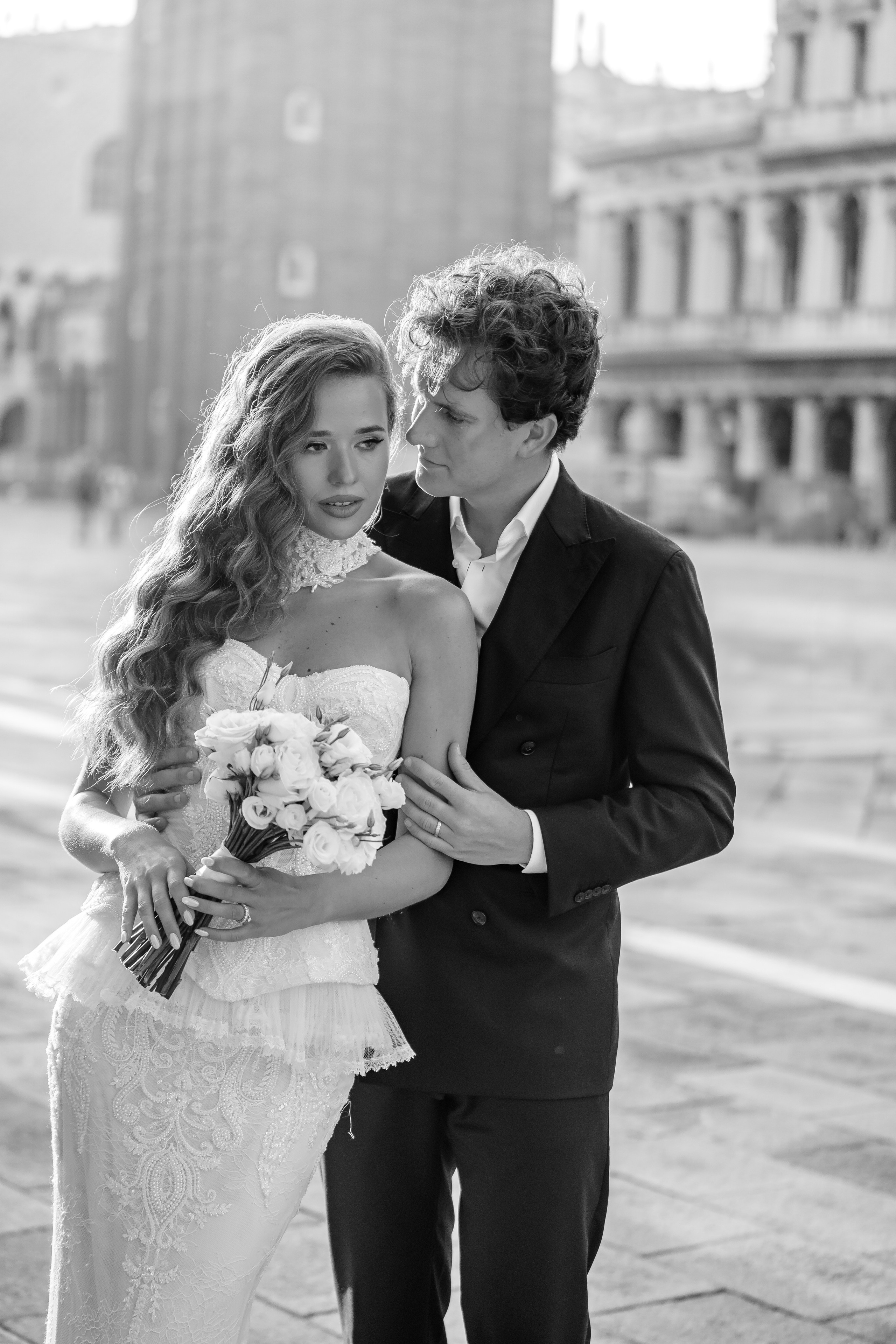 Venetianische Liebesgeschichte. Hochzeits- und Reportagefotograf in München, Bayern, Deutschland. LORAN MEDIA