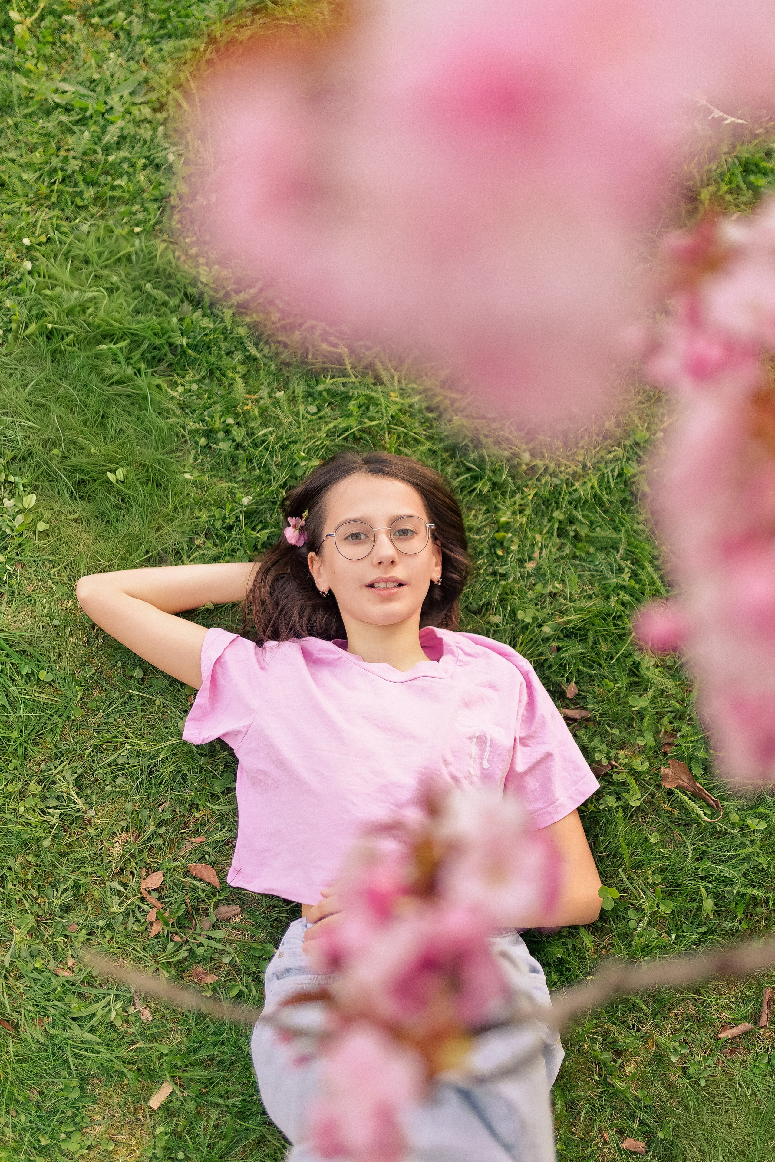 Kirschblüten-Familienshooting. Весільний та репортажний фотограф у Мюнхені, Баваріі та по всій Німеччині – LORAN Media