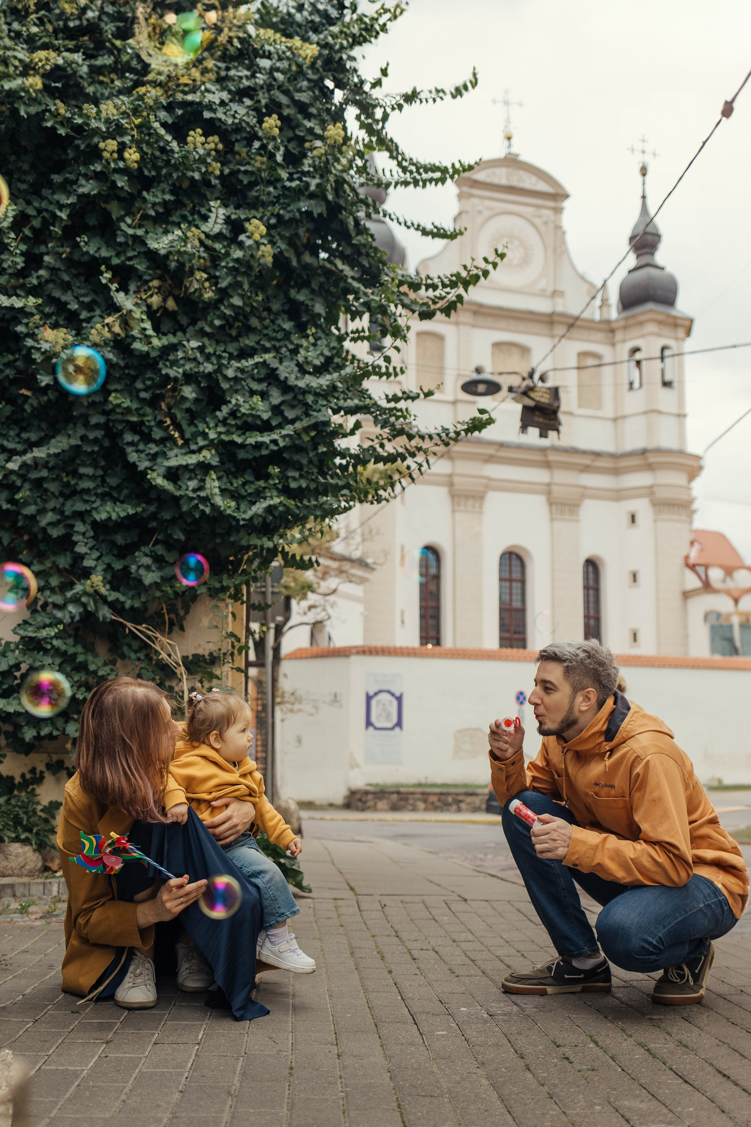 Тёплые моменты на улочках Вильнюса. Семейный и детский фотограф в Вильнюсе Светлана Наумова