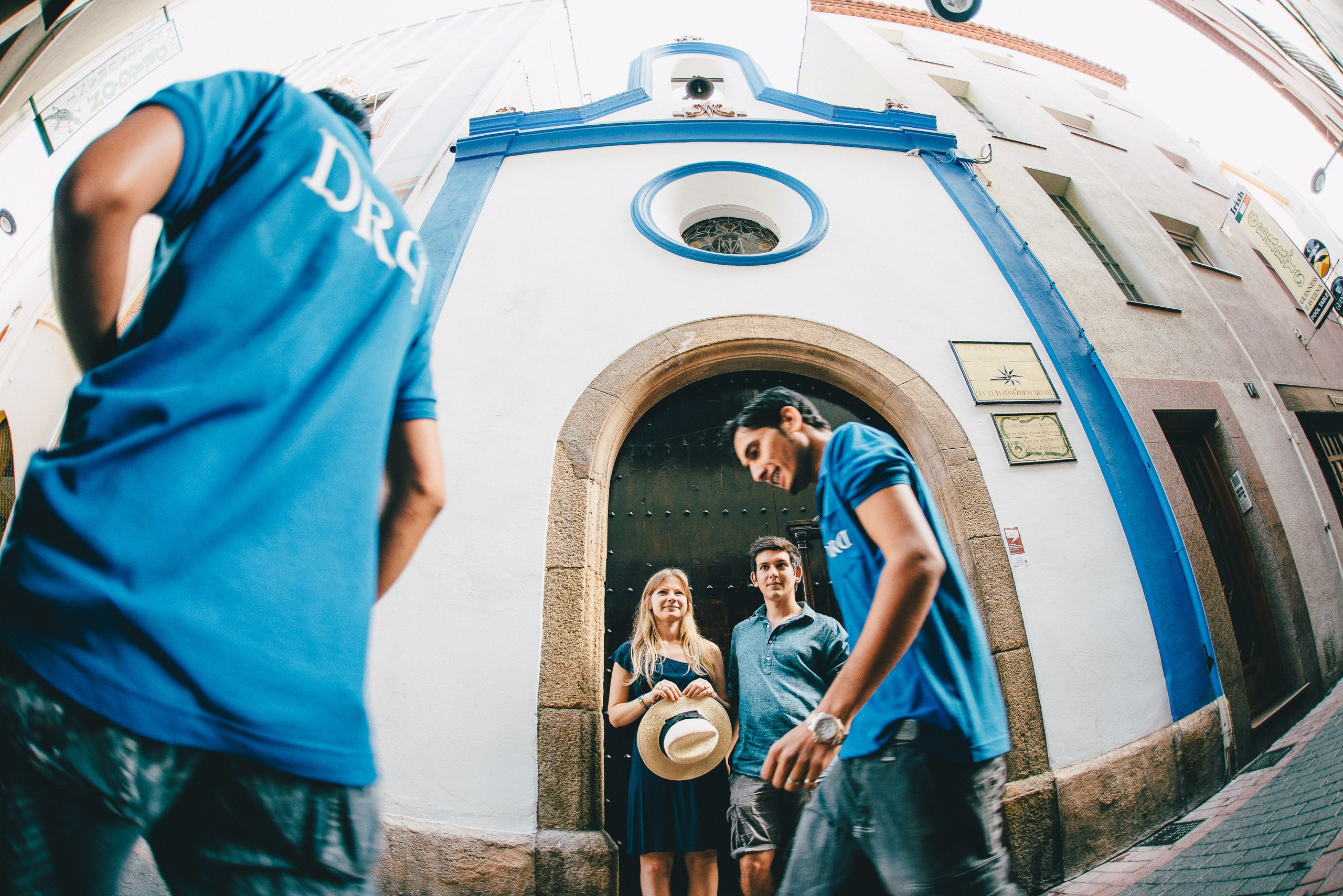 Ксюша и Энрике небольшой экспромт в Ллорет де мар. Фотограф в стране Басков