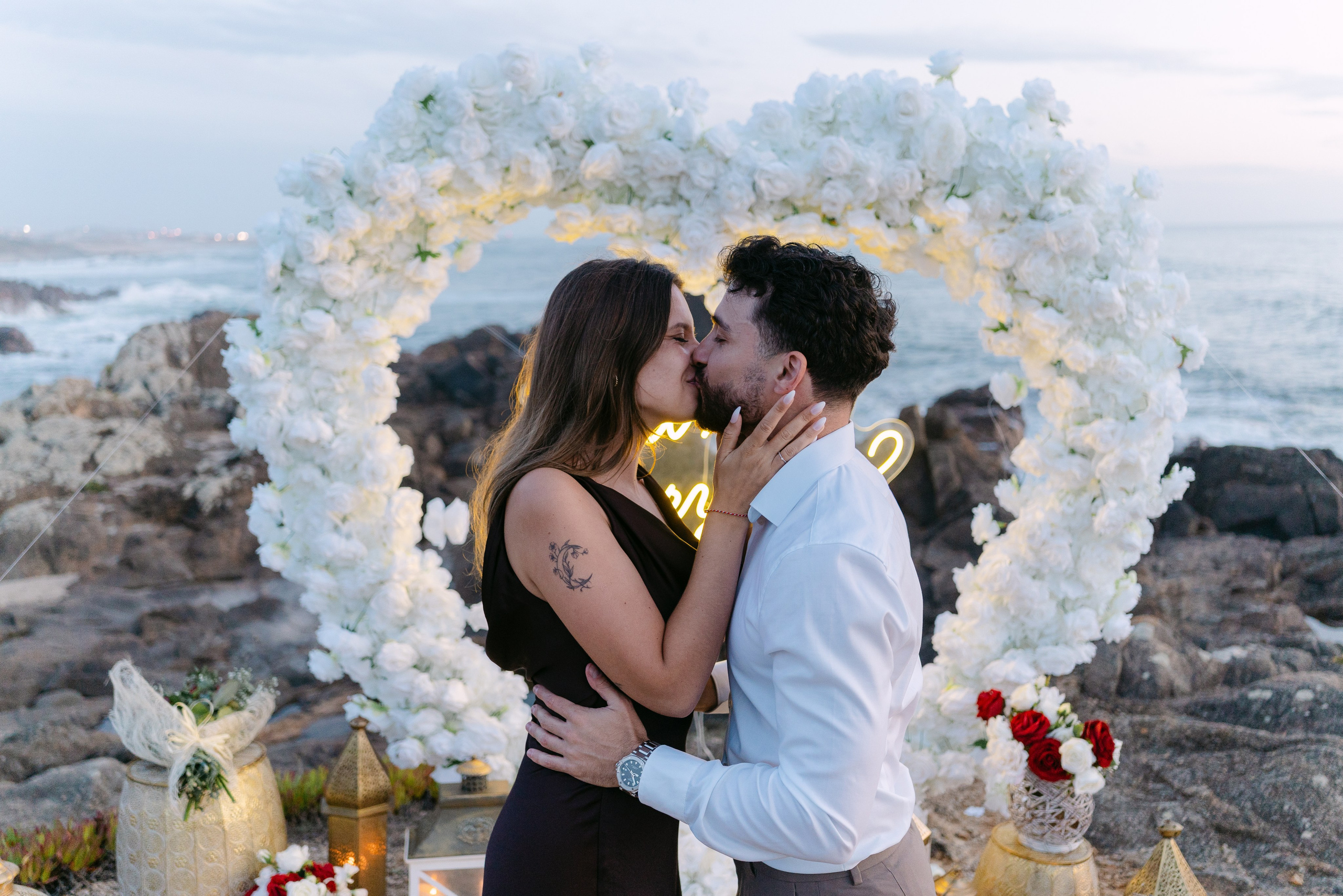 Wedding Proposal at the Beach. Davi Valente