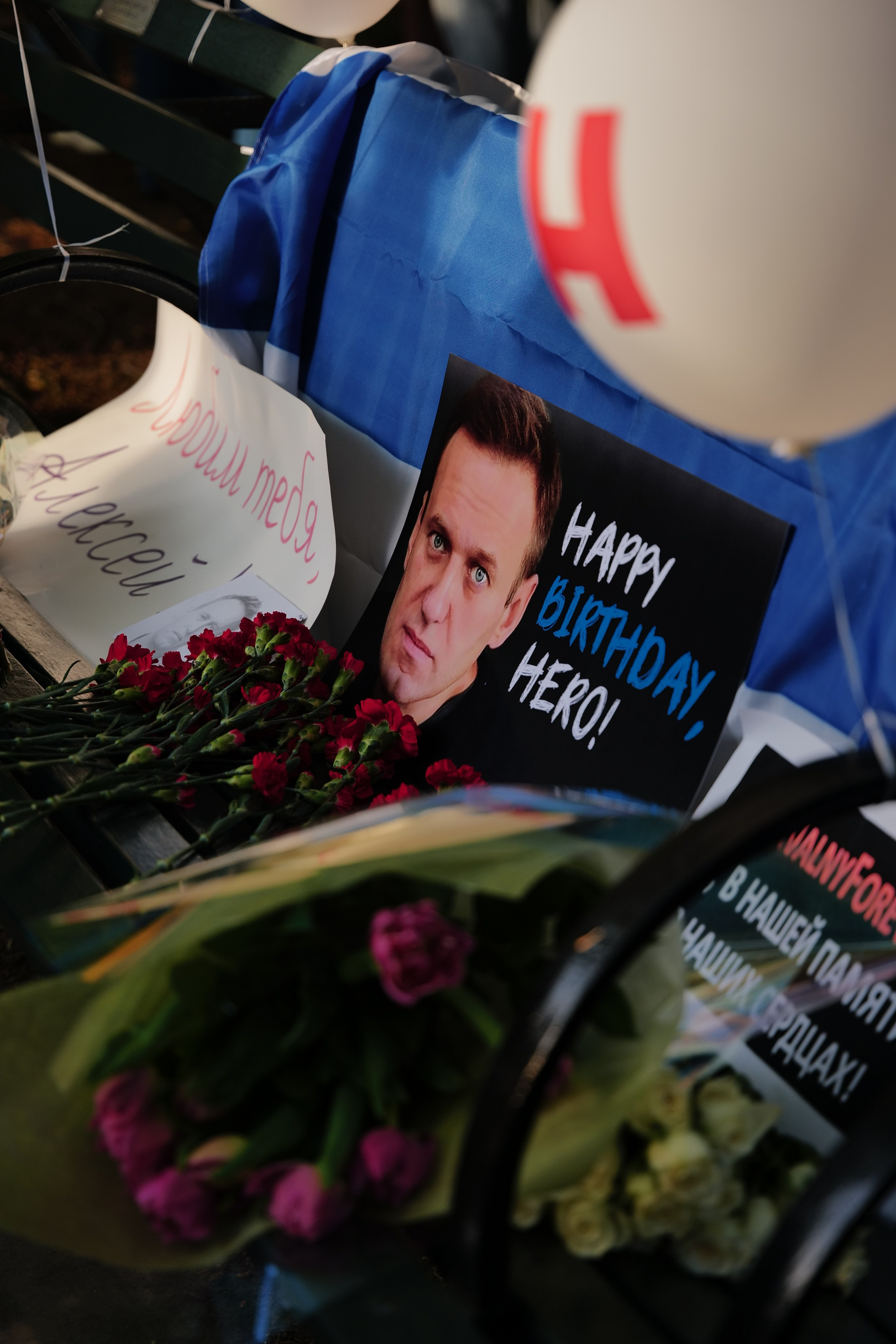 Rallies of team Navalny NY. Photographer New York / Los Angeles