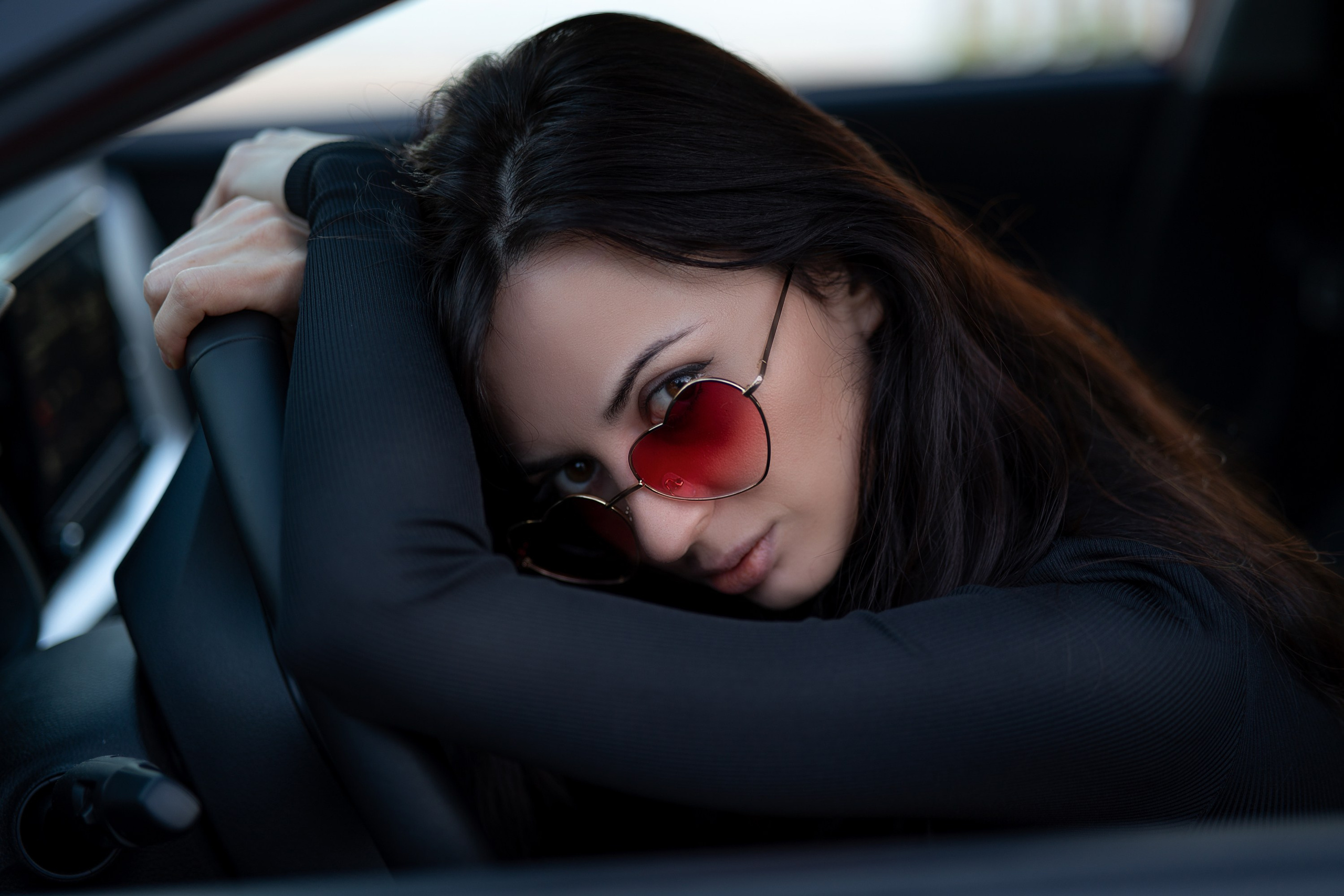 Expressive female portrait in Varna