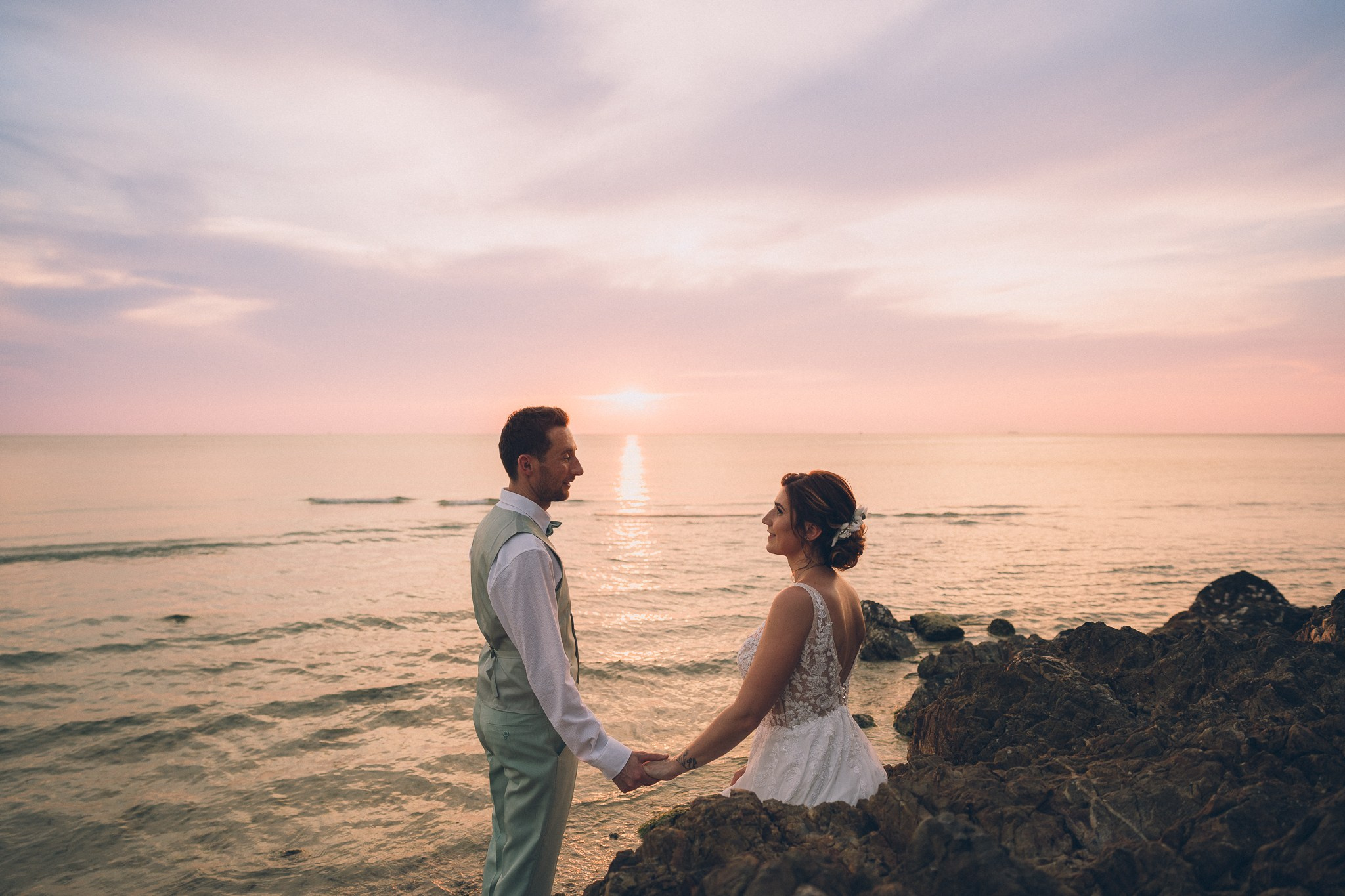 Chloe and Jimmy. Wedding on Koh Samui, Thailand