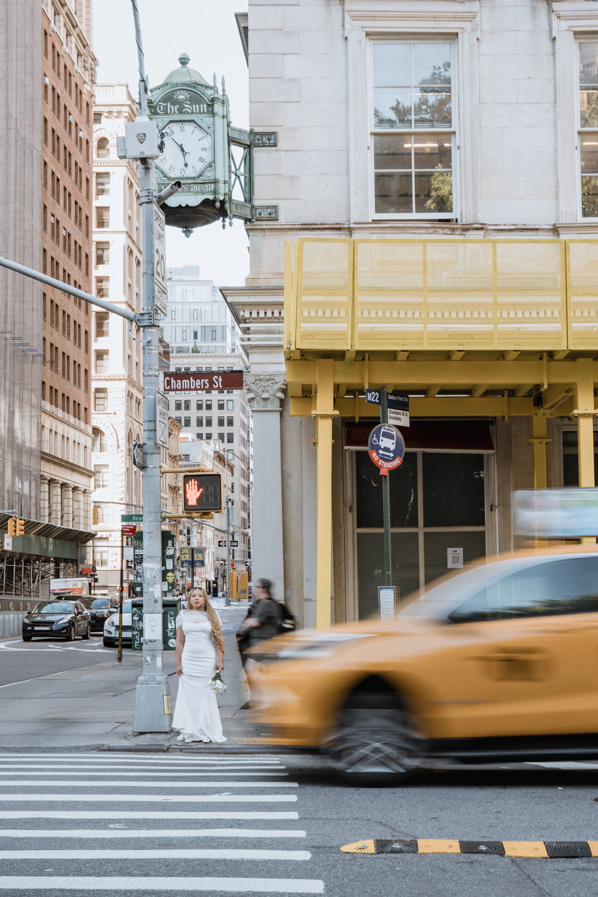 Raquel as a bride. Portrait and wedding photographer in New York