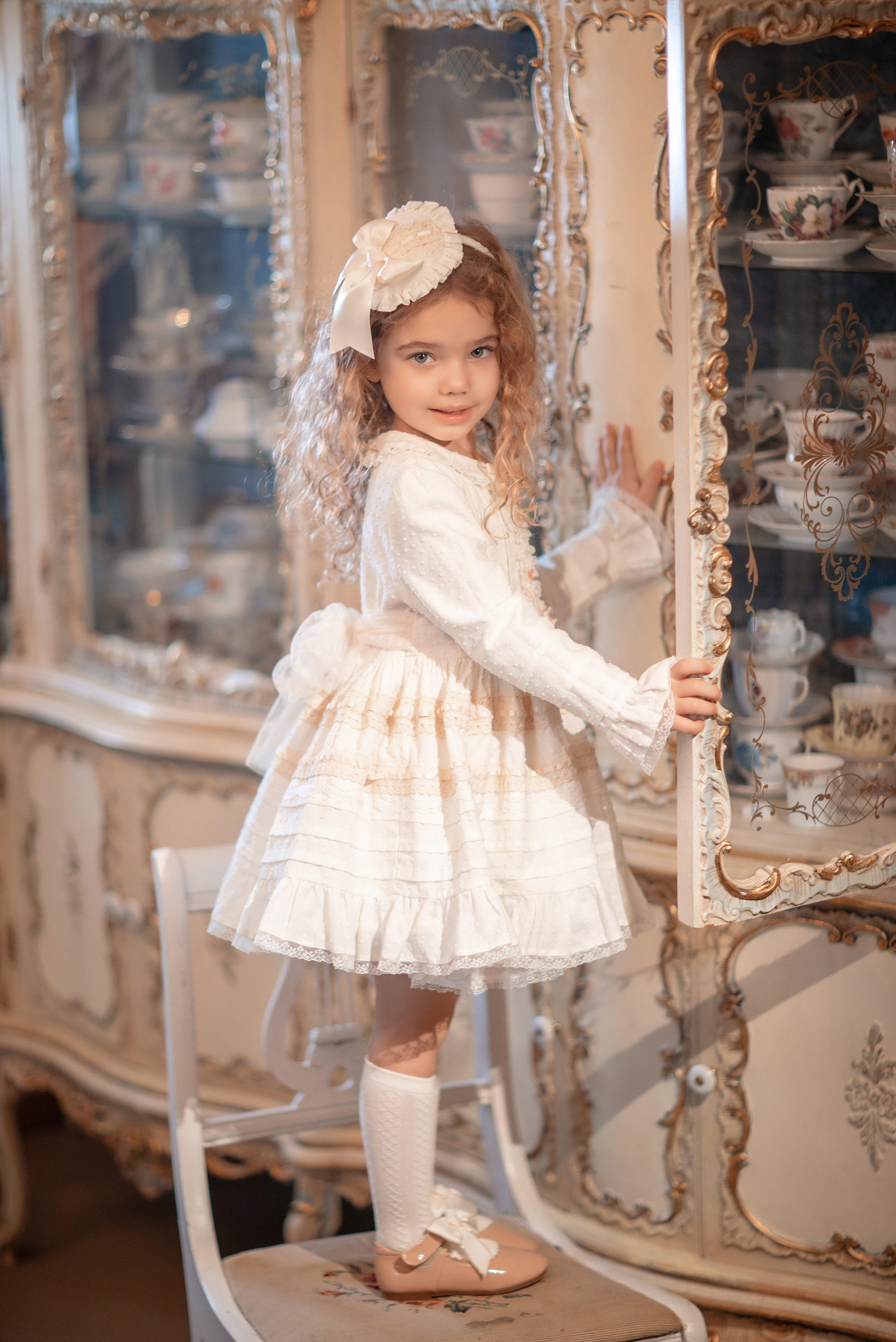 Tea Room Session. Family and Event photographer in Homestead and Miami areas of Florida