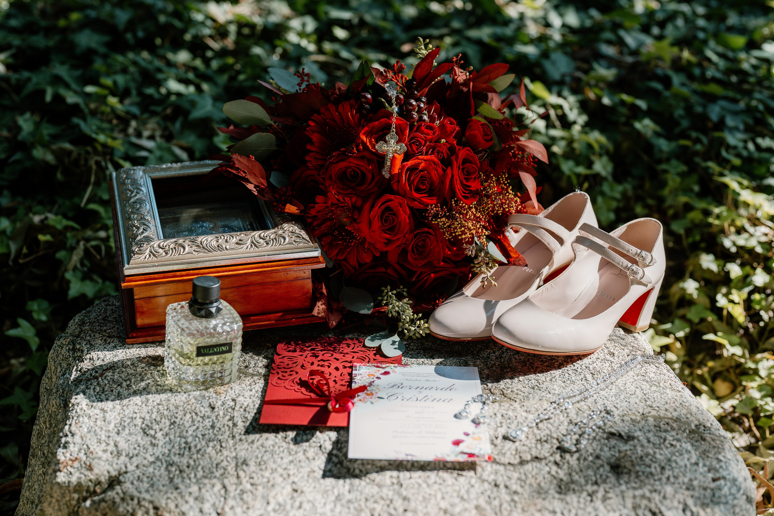 Wedding Details light and airy photo