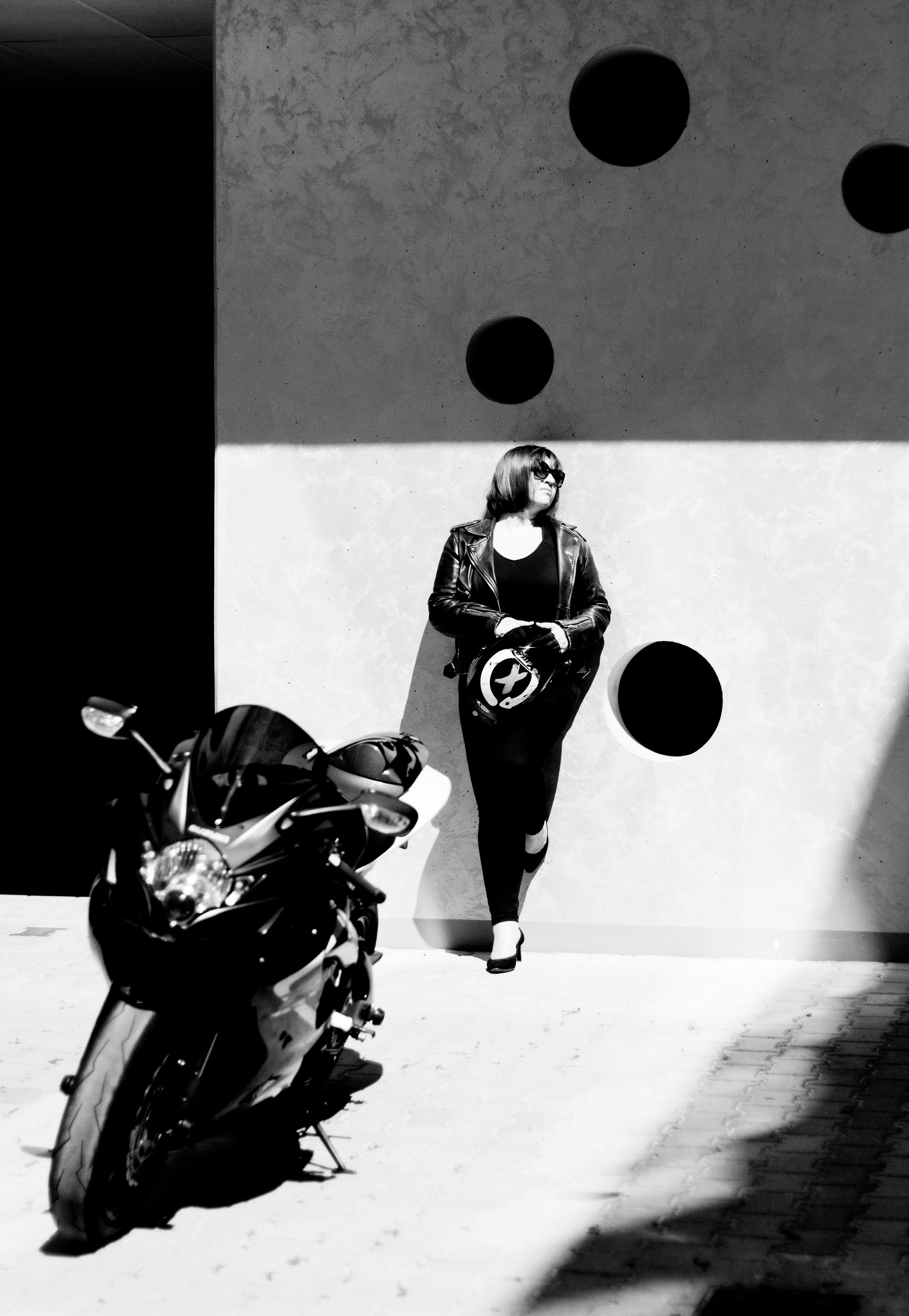 Bike shooting. Photographer in Munich