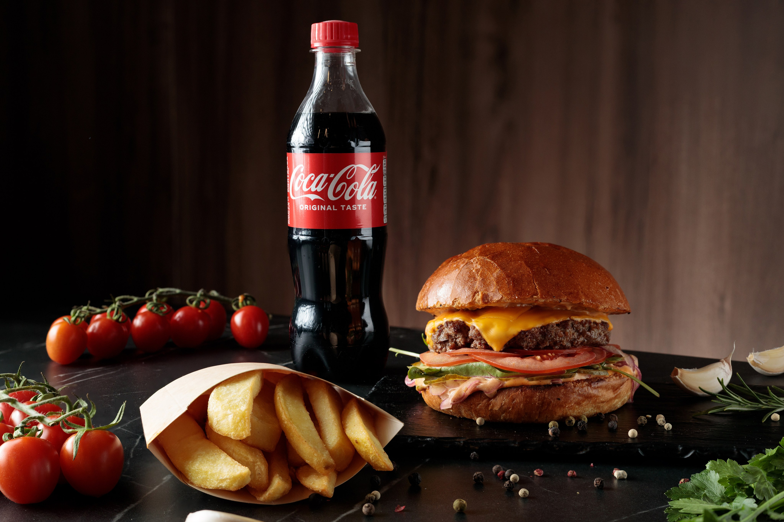 Burger menu. Captured by Hallovud