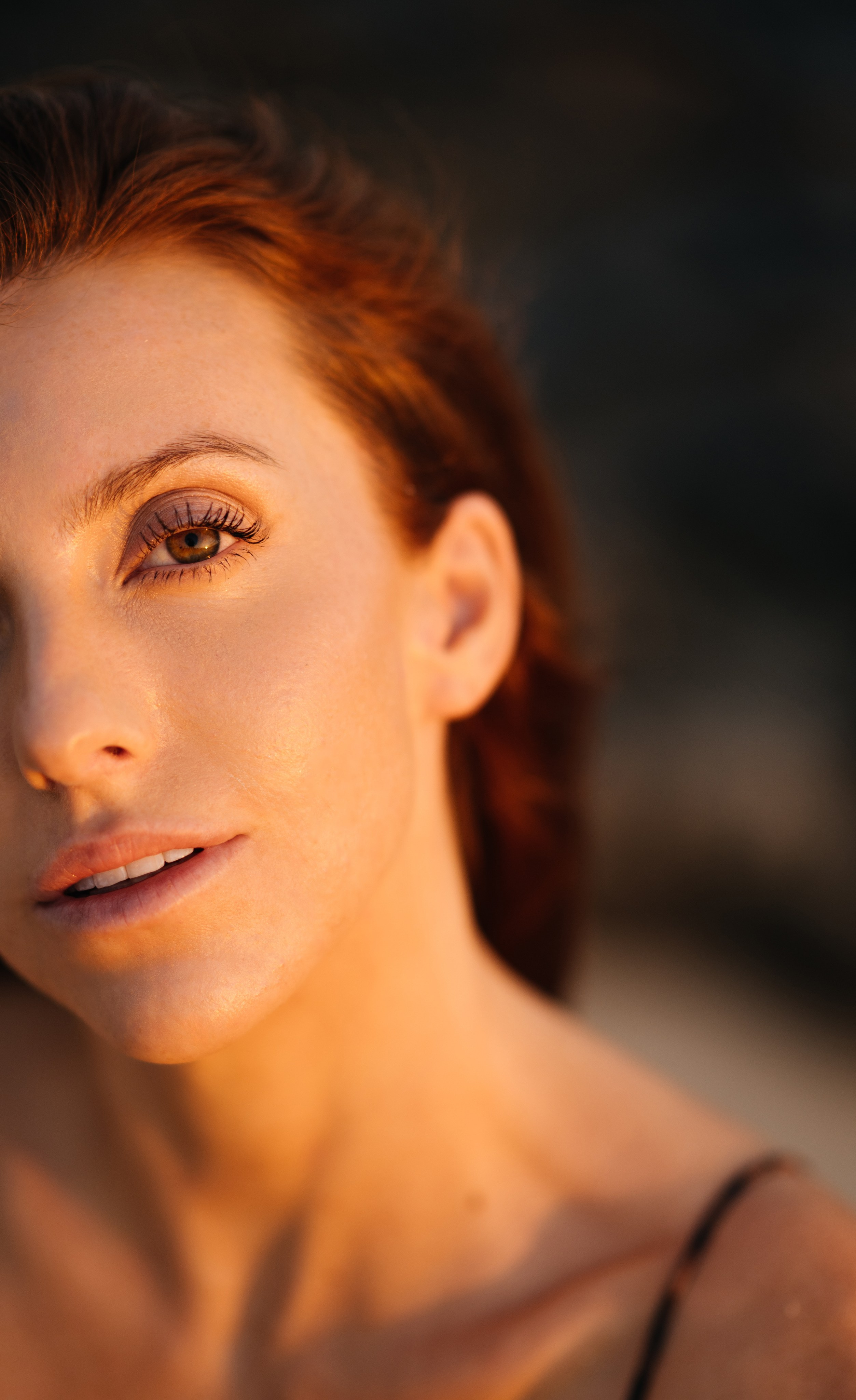 На закате. Фотограф на Кипре