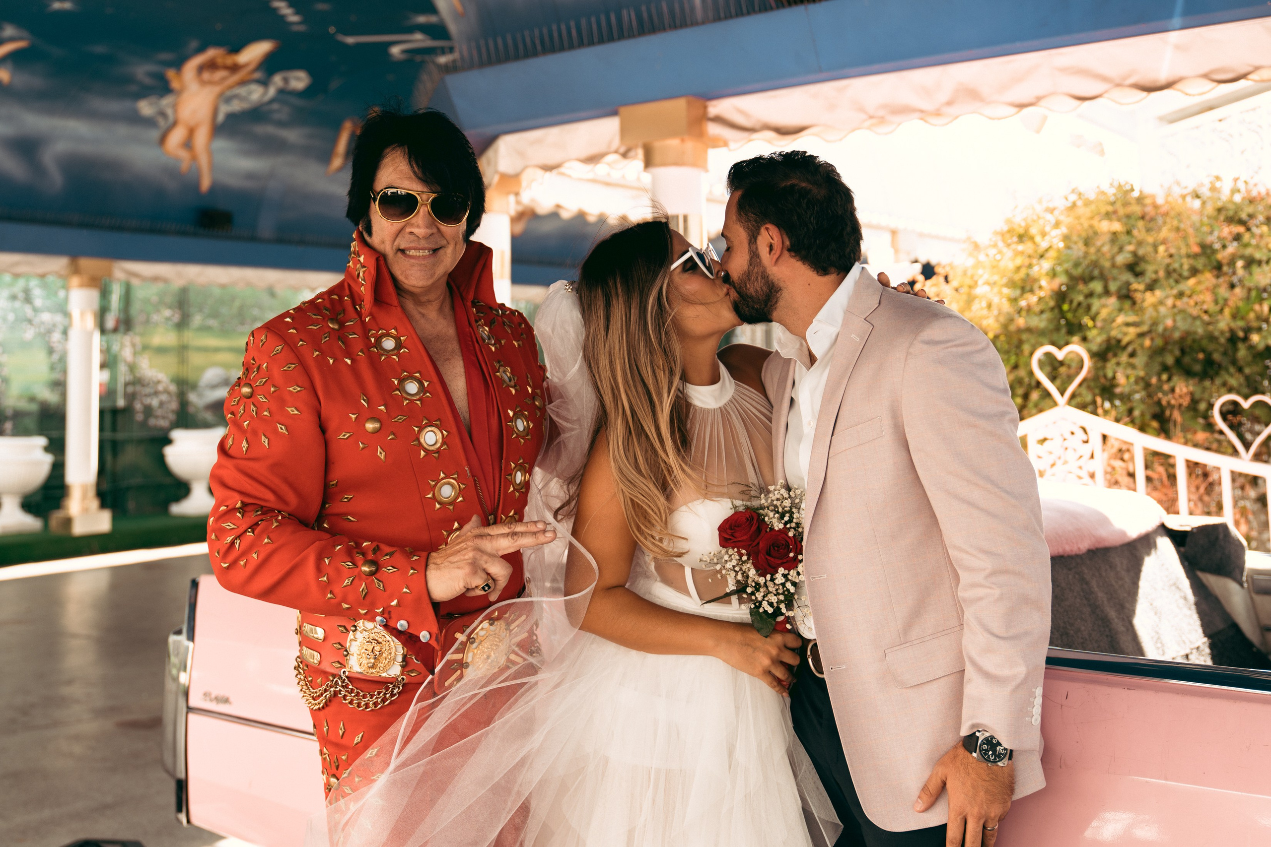 Paulina&Manuel. Wedding & elopement photographer Viktoriya Kravtsov. Las Vegas